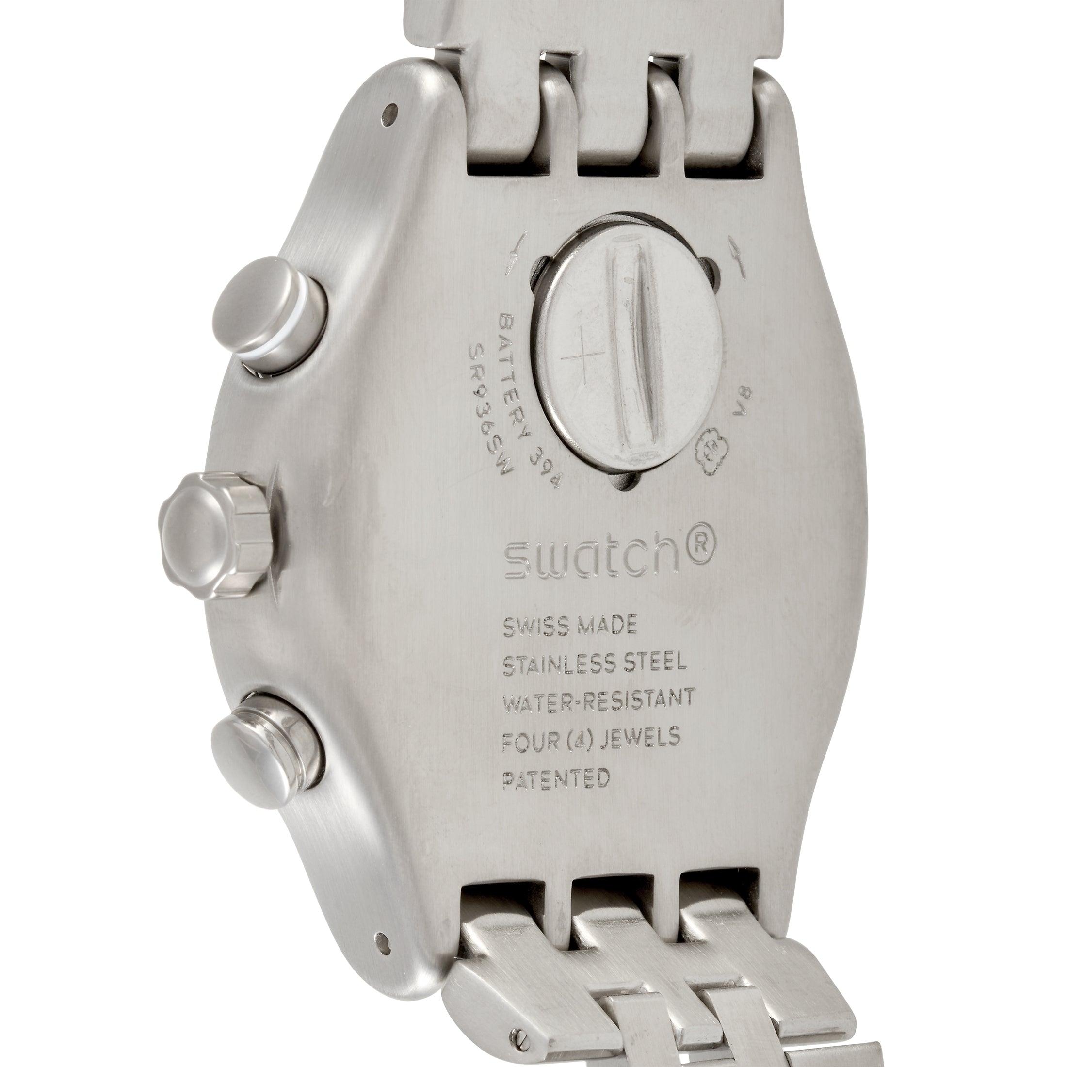 Swatch Destination Upper East 43 Mm Stainless Steel Watch Yvs425g in  Metallic for Men | Lyst