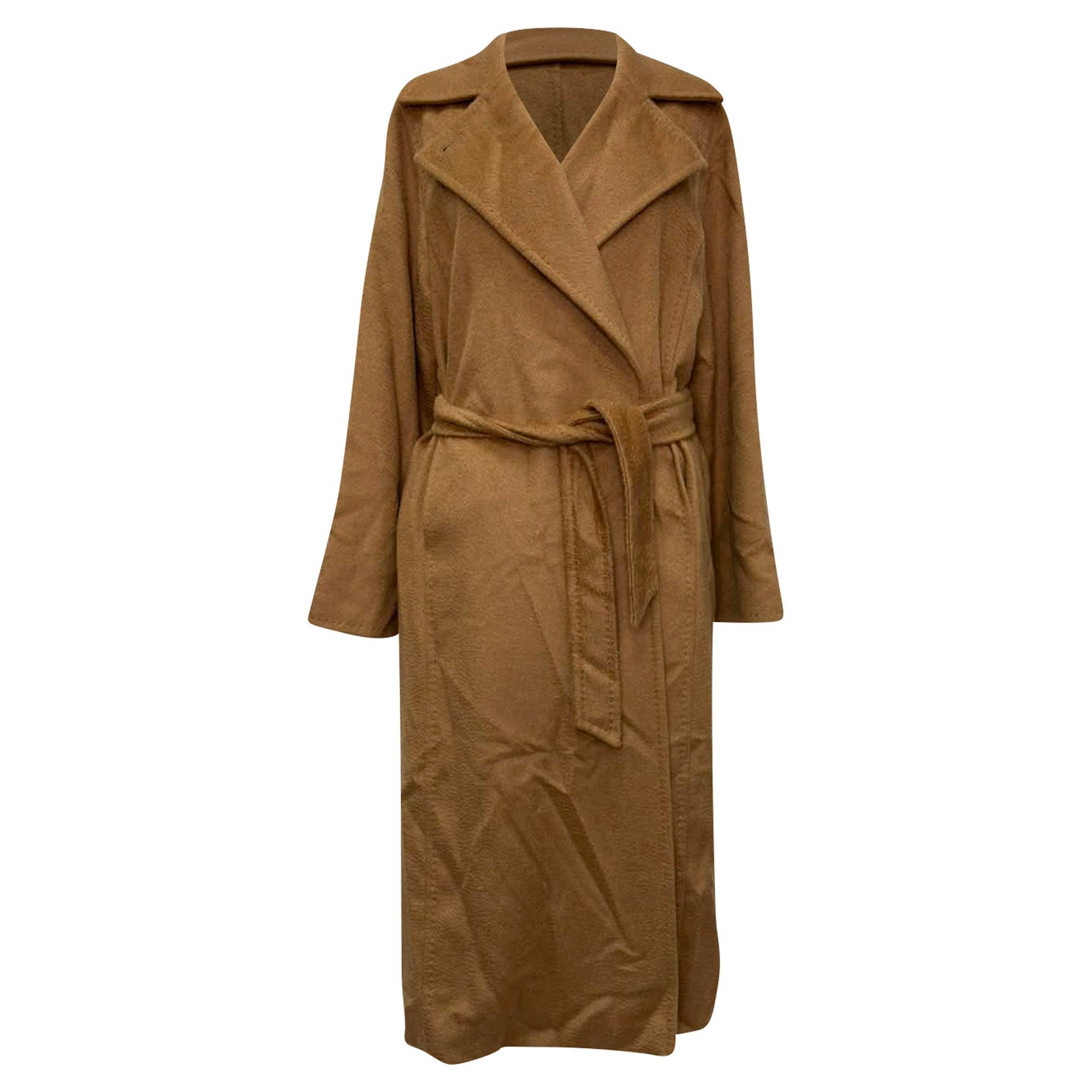 max mara manuela tobacco Coat, Icon Coats 120 cm/47 inches Comes with a wooden hanger and branded canvas garment bag Introducing the Max Mara Icon