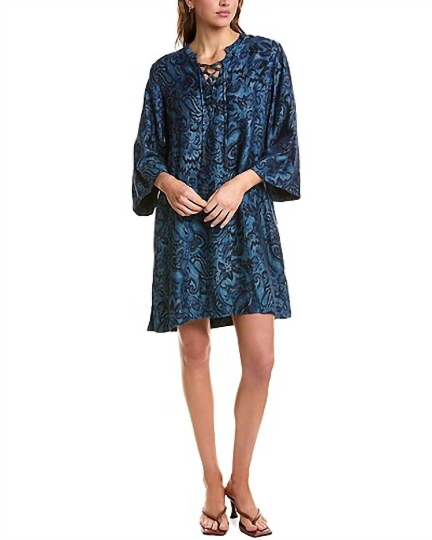 chinese dress ladies By Johnny Luna Lace Dress - Black