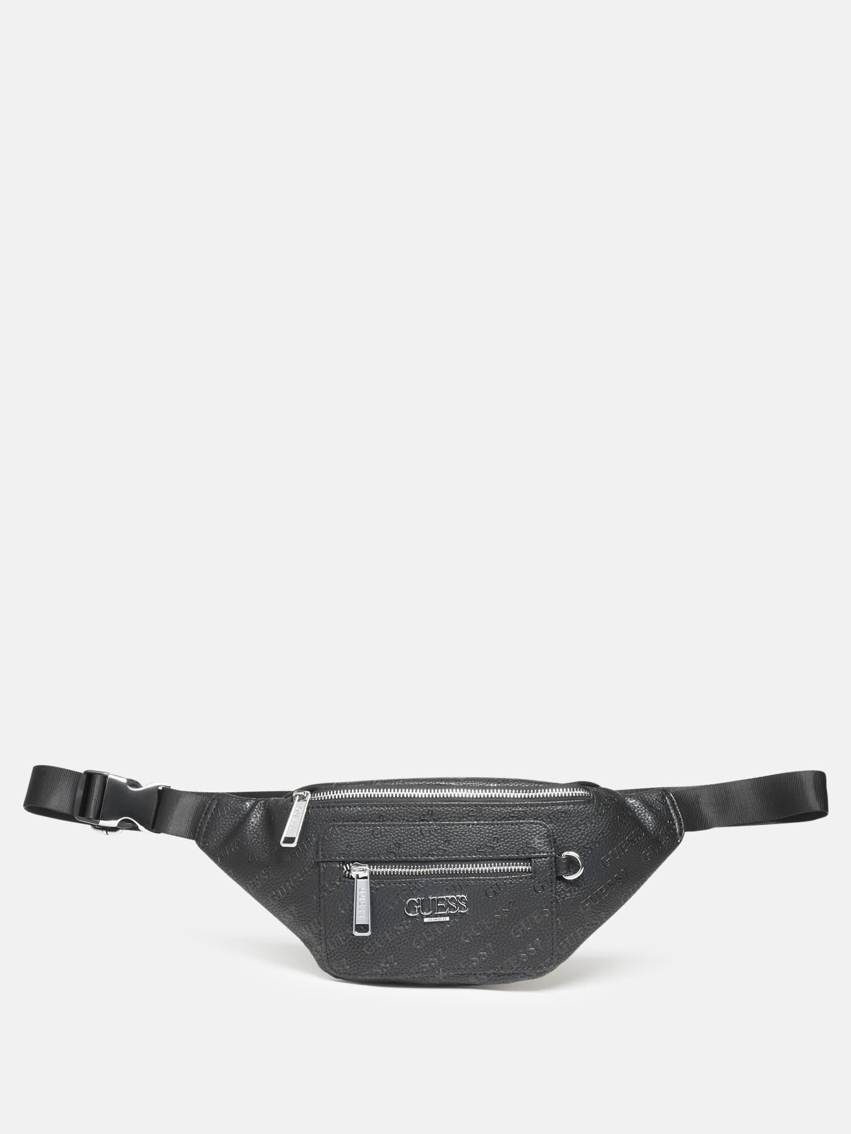Guess Factory Ezra Logo Fanny Pack in White | Lyst