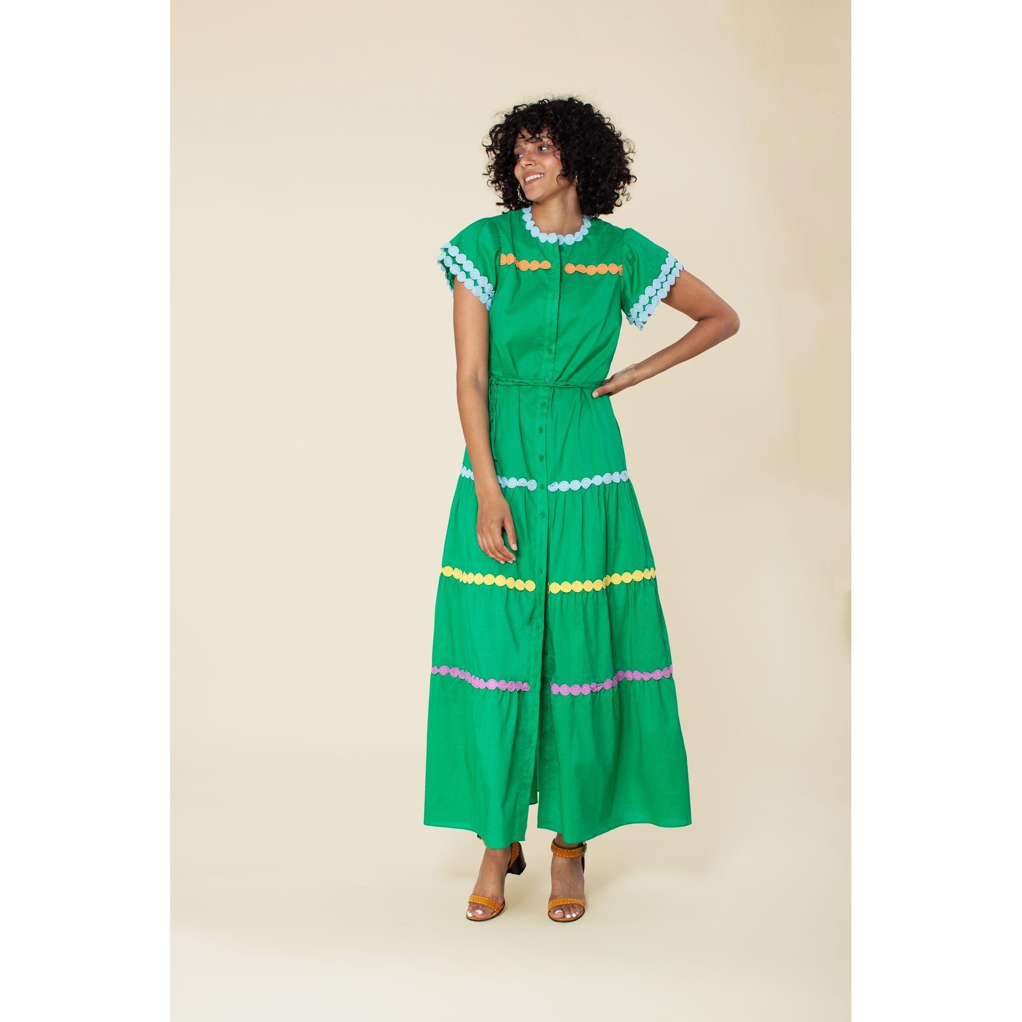 green emerald velvet dress Alaiya Organza Dress Mint