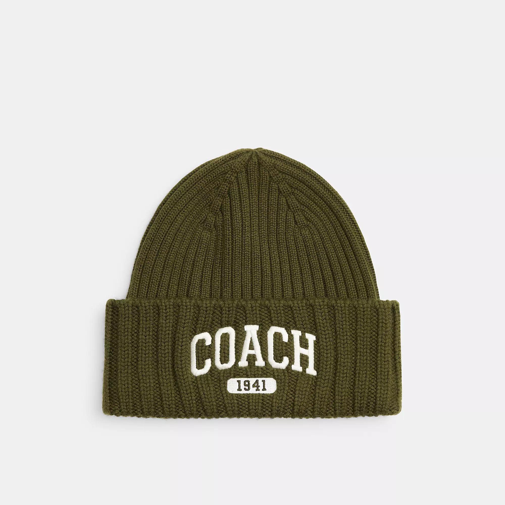 COACH 1941 ニット帽 アイボリー O/S Women's COACH Hats | Lyst