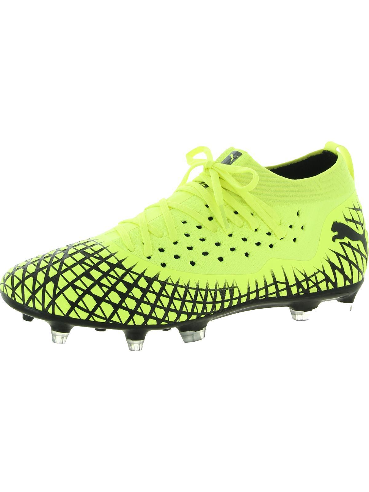 PUMA Future 4.2 Netfit Fg/ag Football Boots Lace Up Ankle Boots in Green  for Men | Lyst