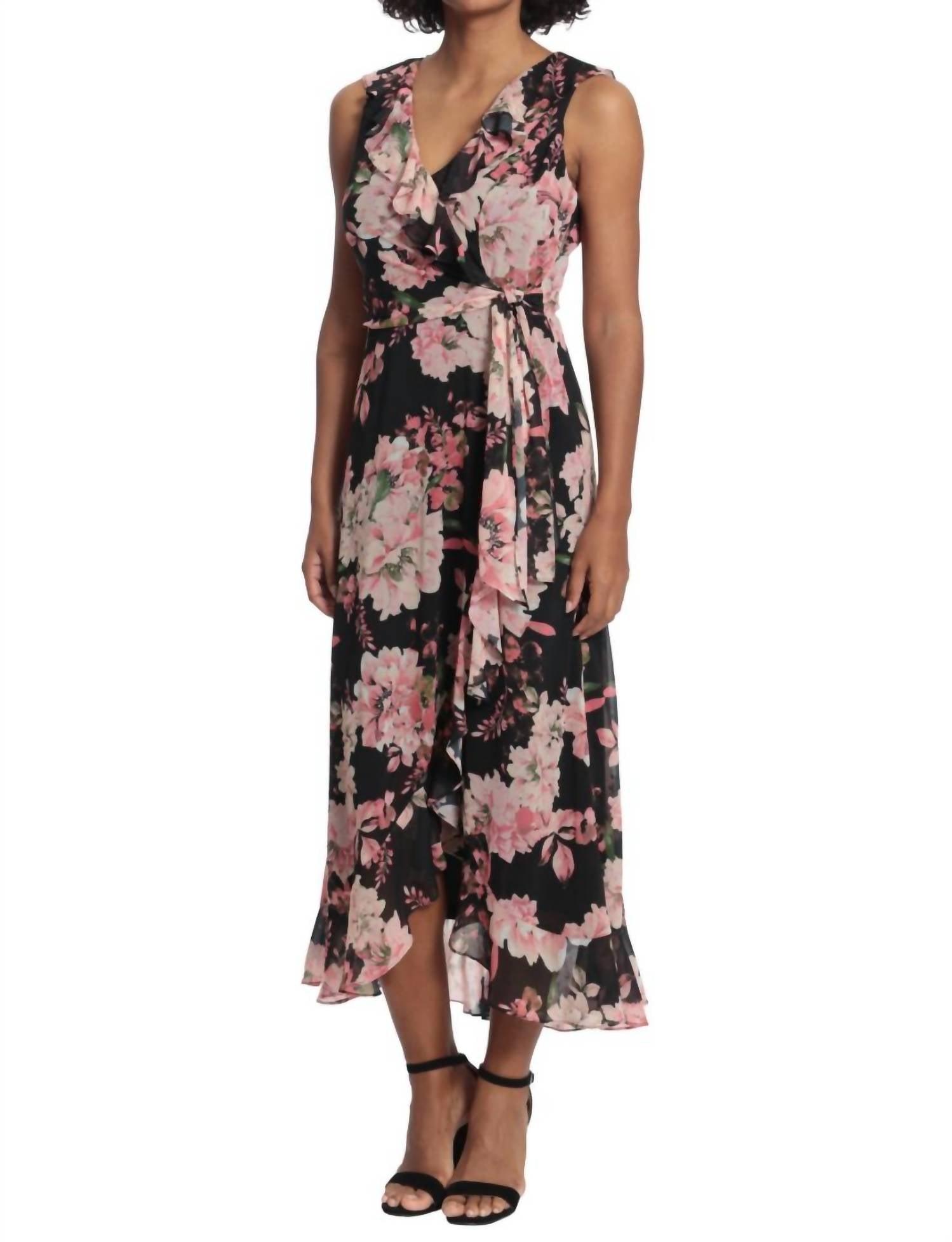 embroidered envelope dress Maggy London Midi Dress