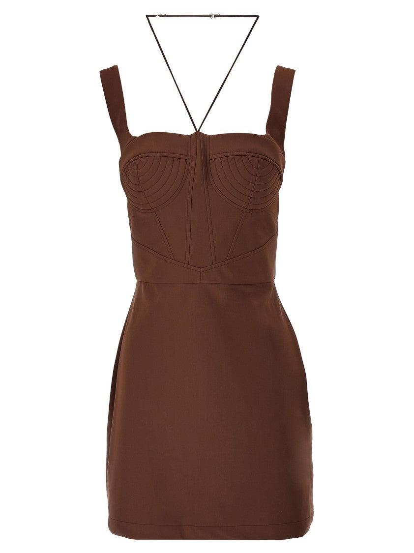 ワンピース Nensi Dojaka 'Maddie' dress Nensi Dojaka Keyhole Glitter Mesh Maxi Dress | Saks Fifth Avenue