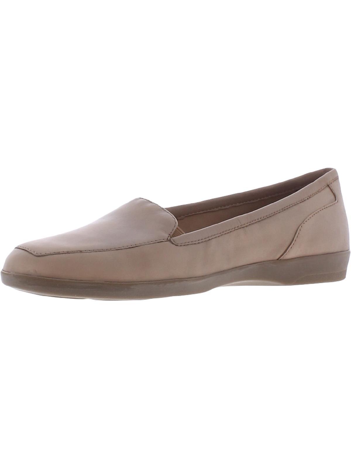 Easy Spirit Devitt Leather Loafers in Gray Lyst