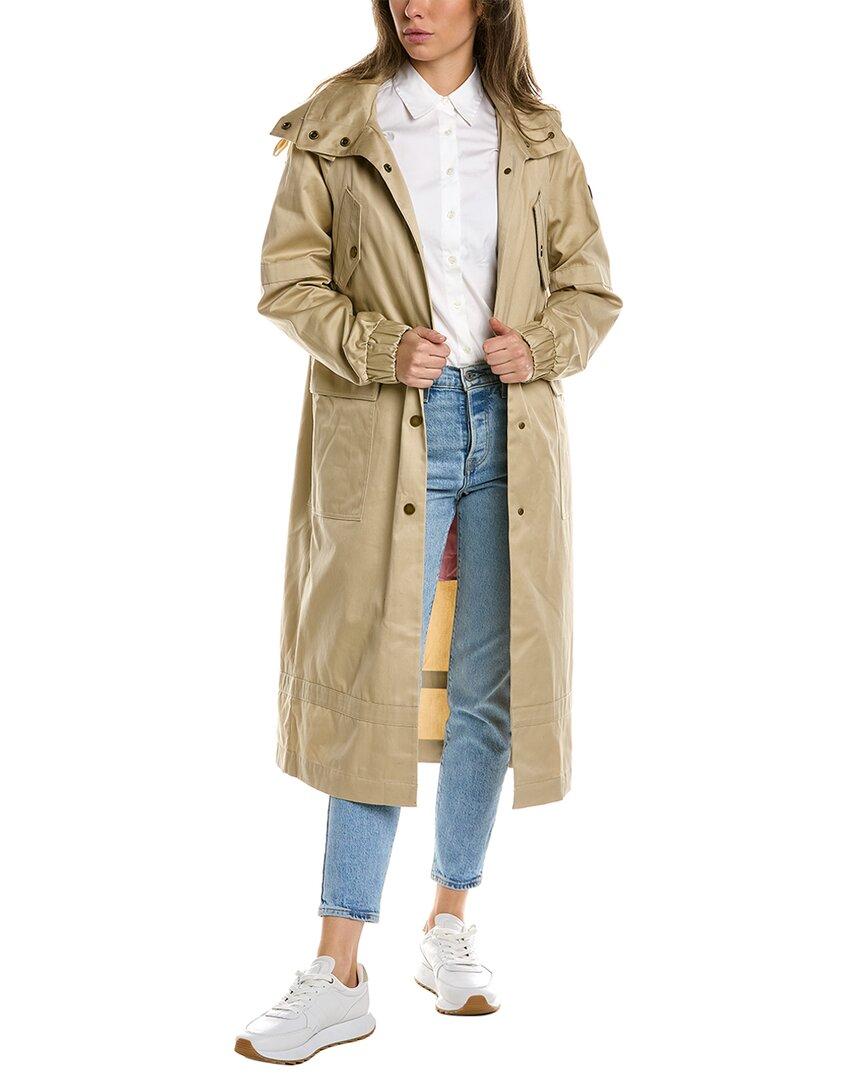 Ted Baker Jjojo Twill Trench Coat in Natural | Lyst