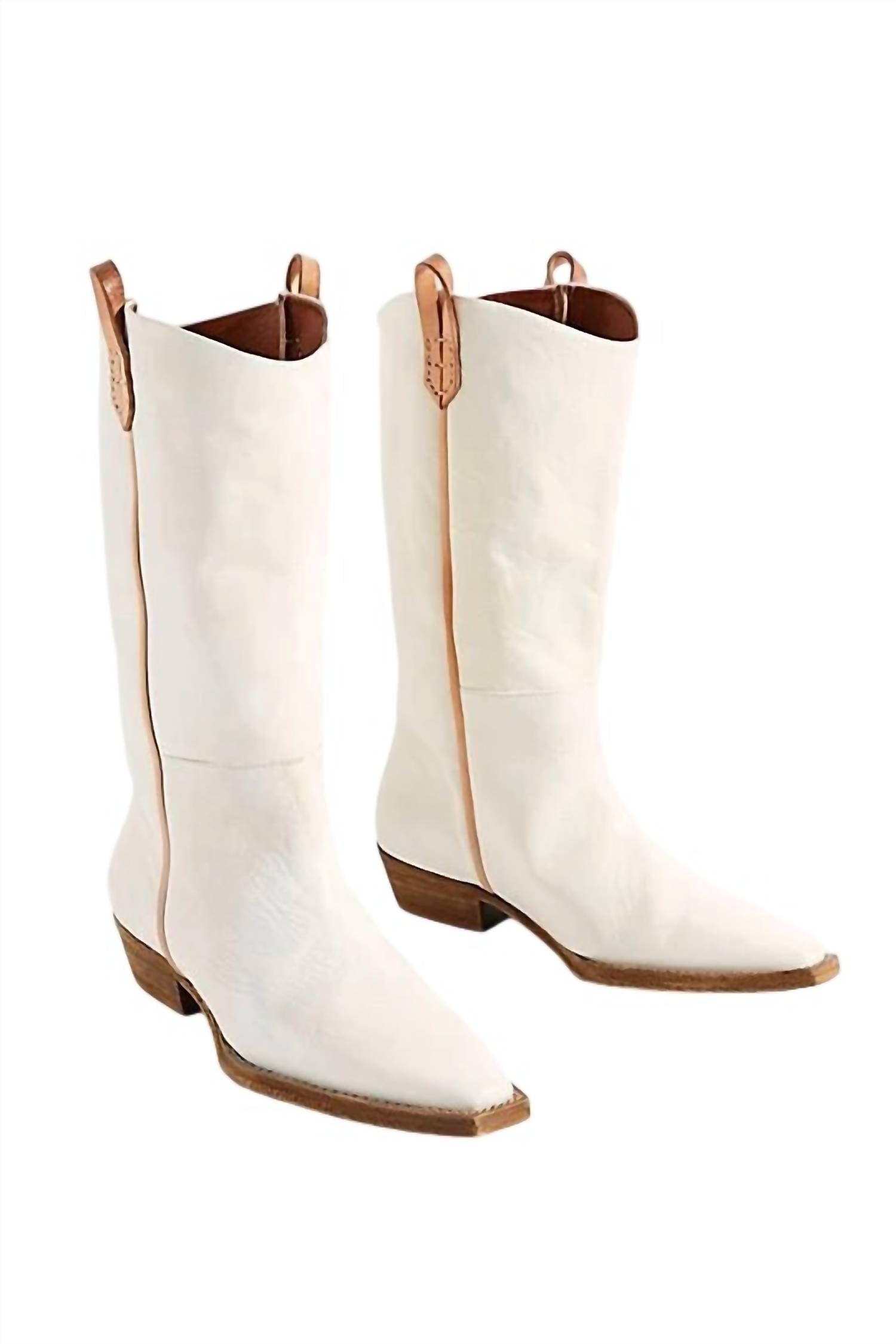 Free people white boots deals