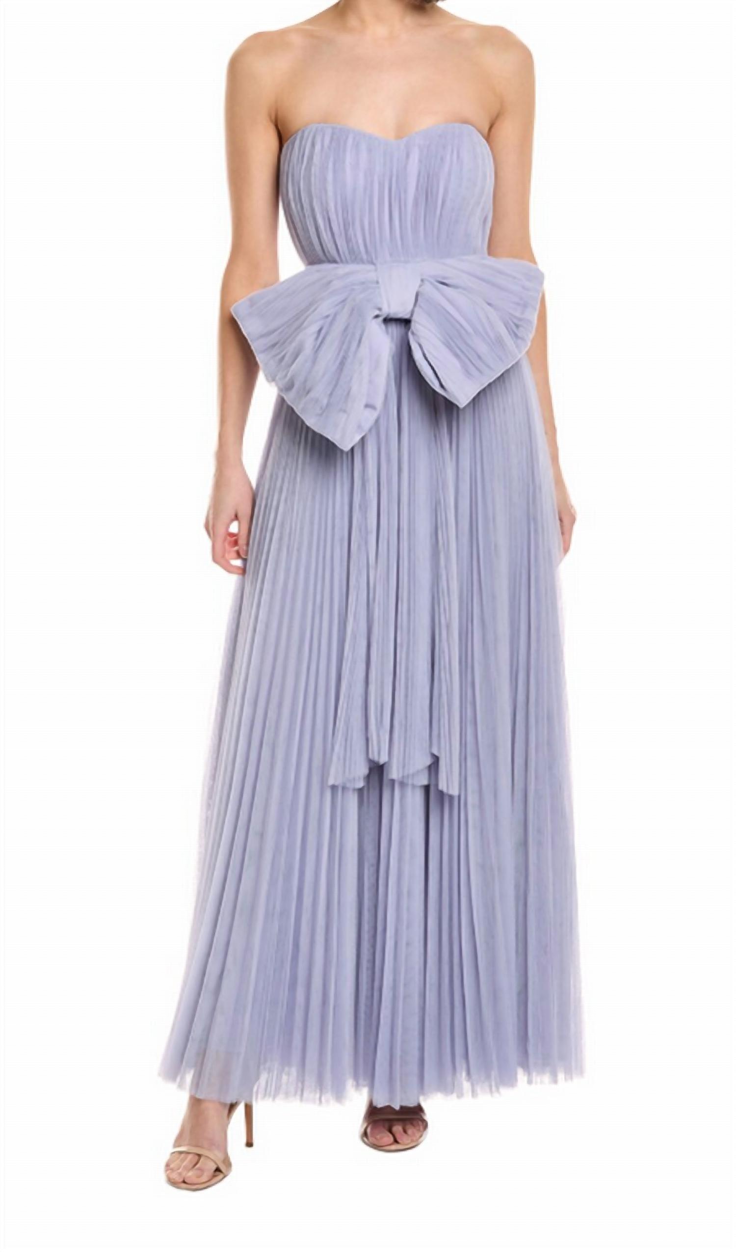 open lace back dress Sunshine Pleated Chiffon Dress in Maroon  SABA