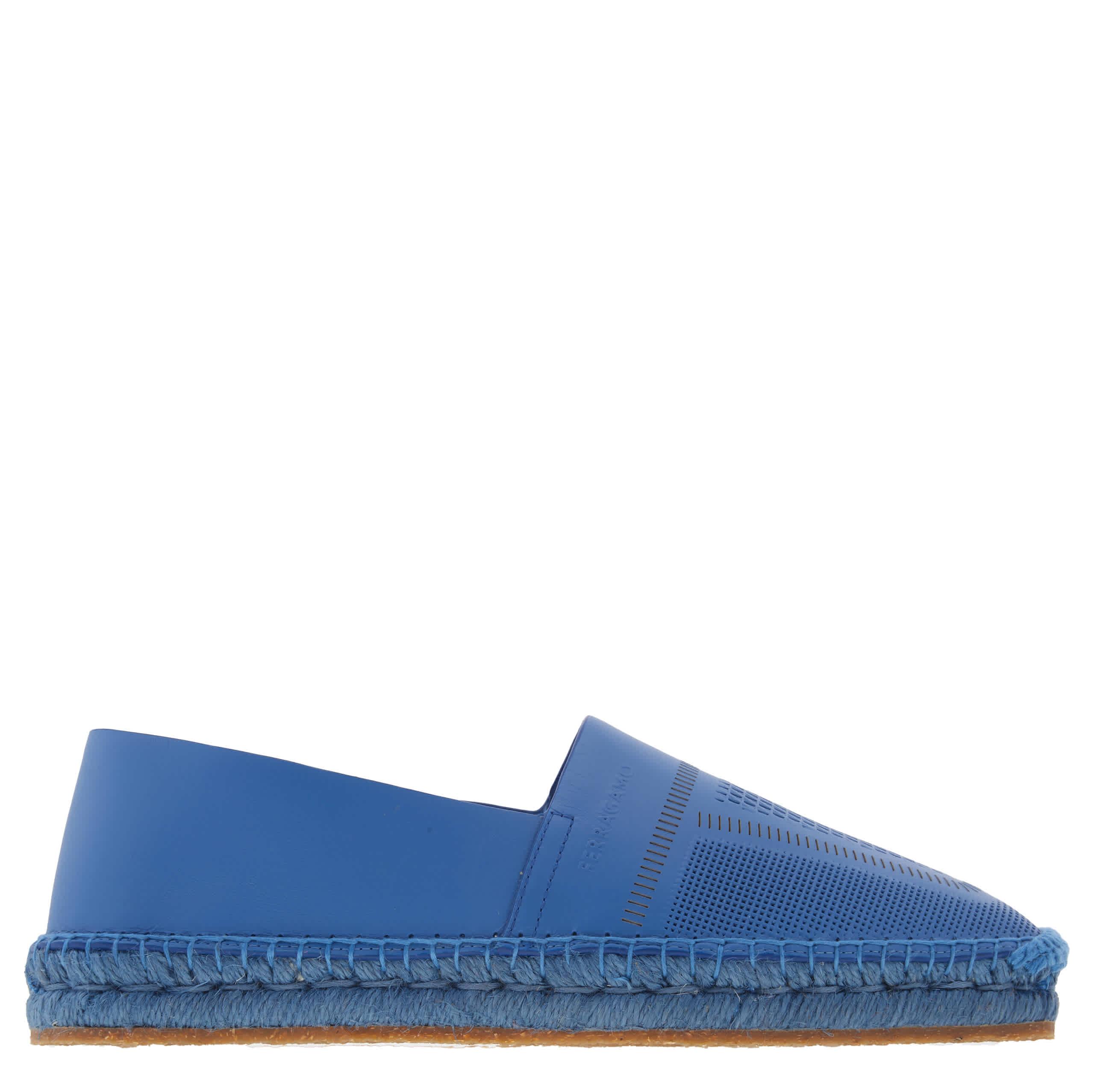 Ferragamo Portofino Archive Limited Edition 1940s Espadrilles Multi Mens Ferragamo Mens Fiorino Leather Derby Loafers – Bluefly main image 2
