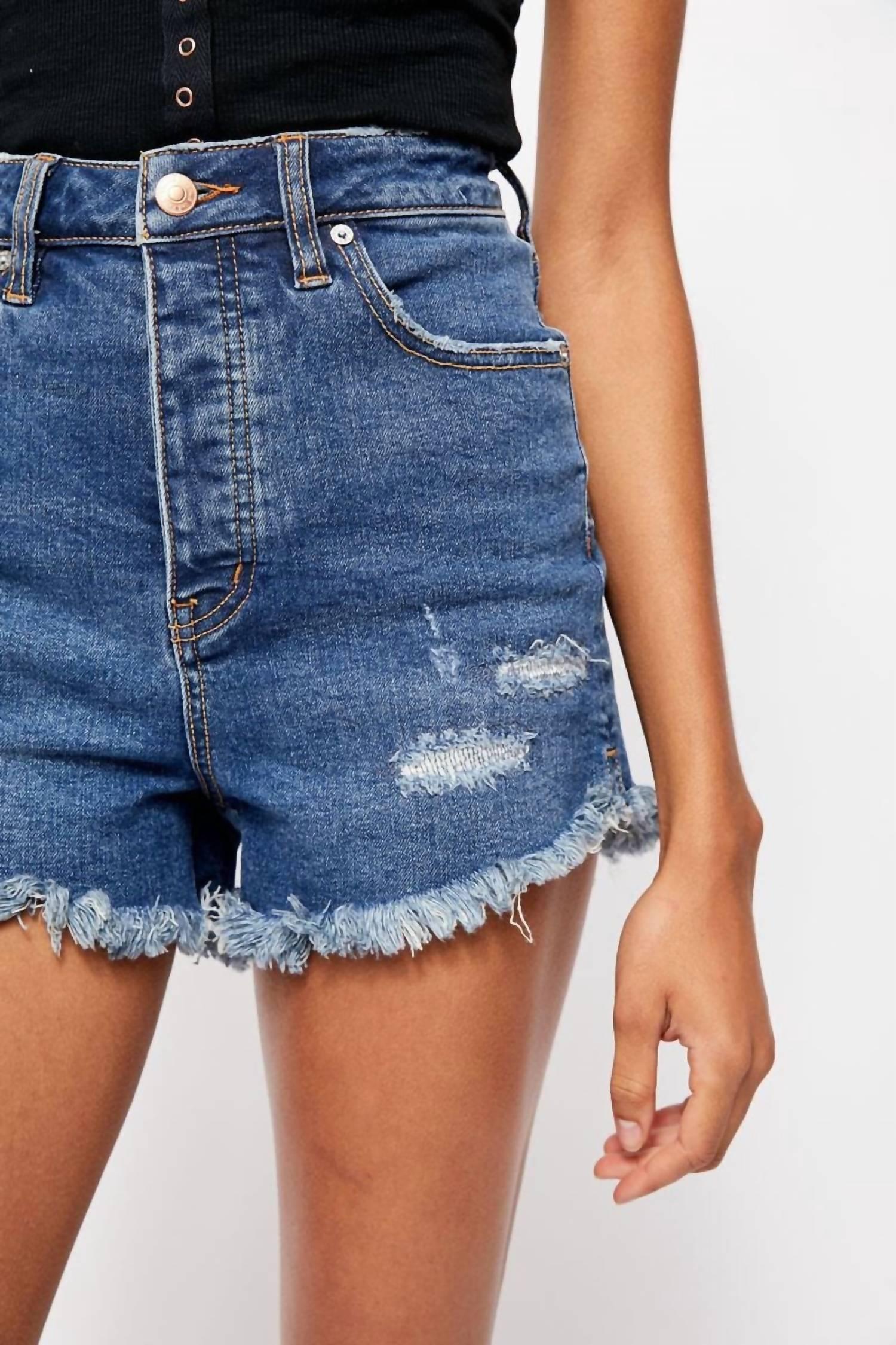 Denim Crvy Vintage High-rise Shorts 