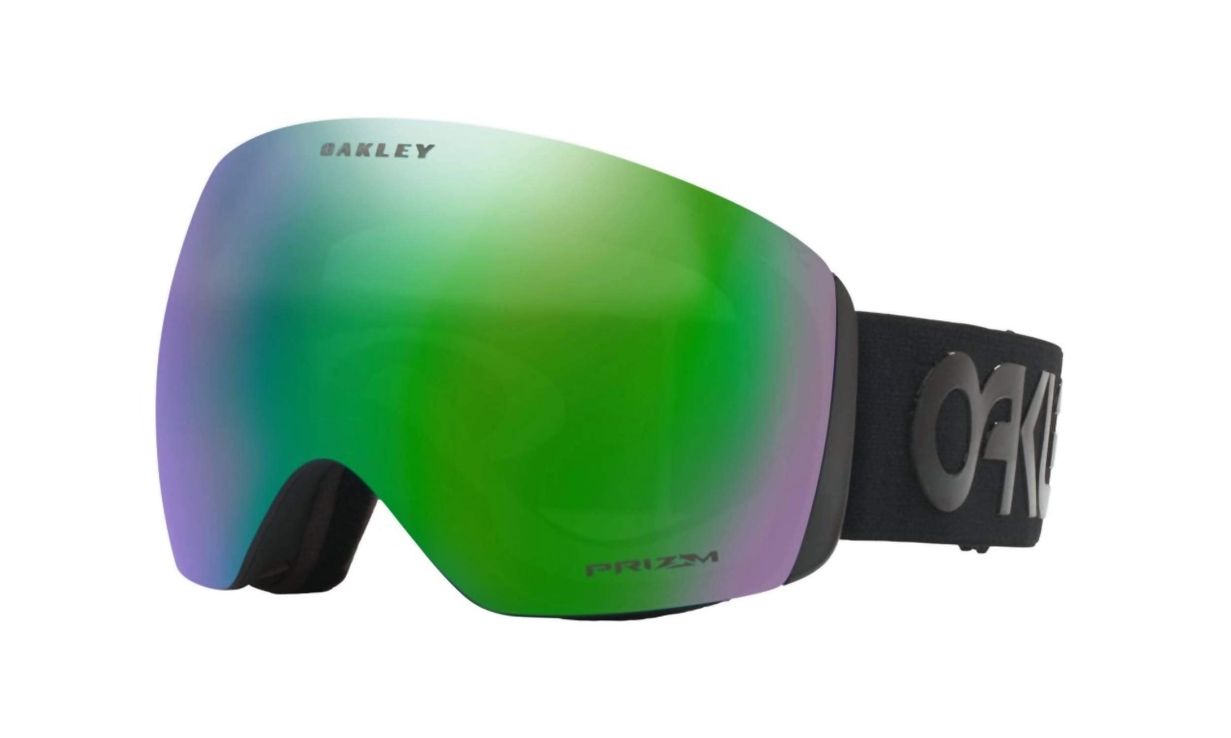 Oakley Flight Deck Asian Fit Snow Goggles In Factory Pilot Blackout W Prizm  Jade in Green for Men | Lyst