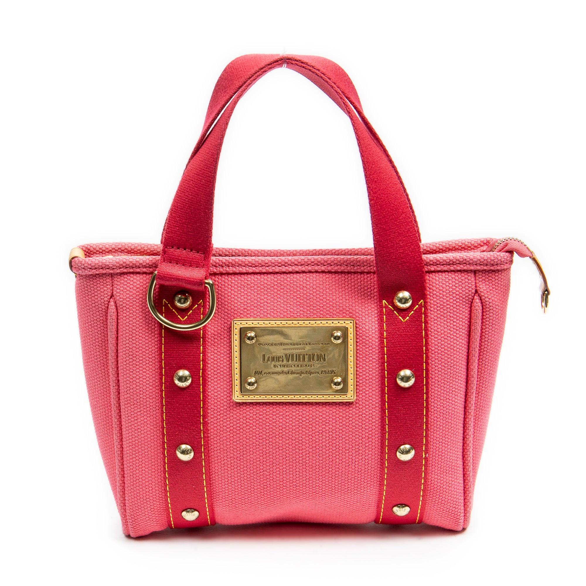 Louis Vuitton Antigua Cabas Pm in Red | Lyst