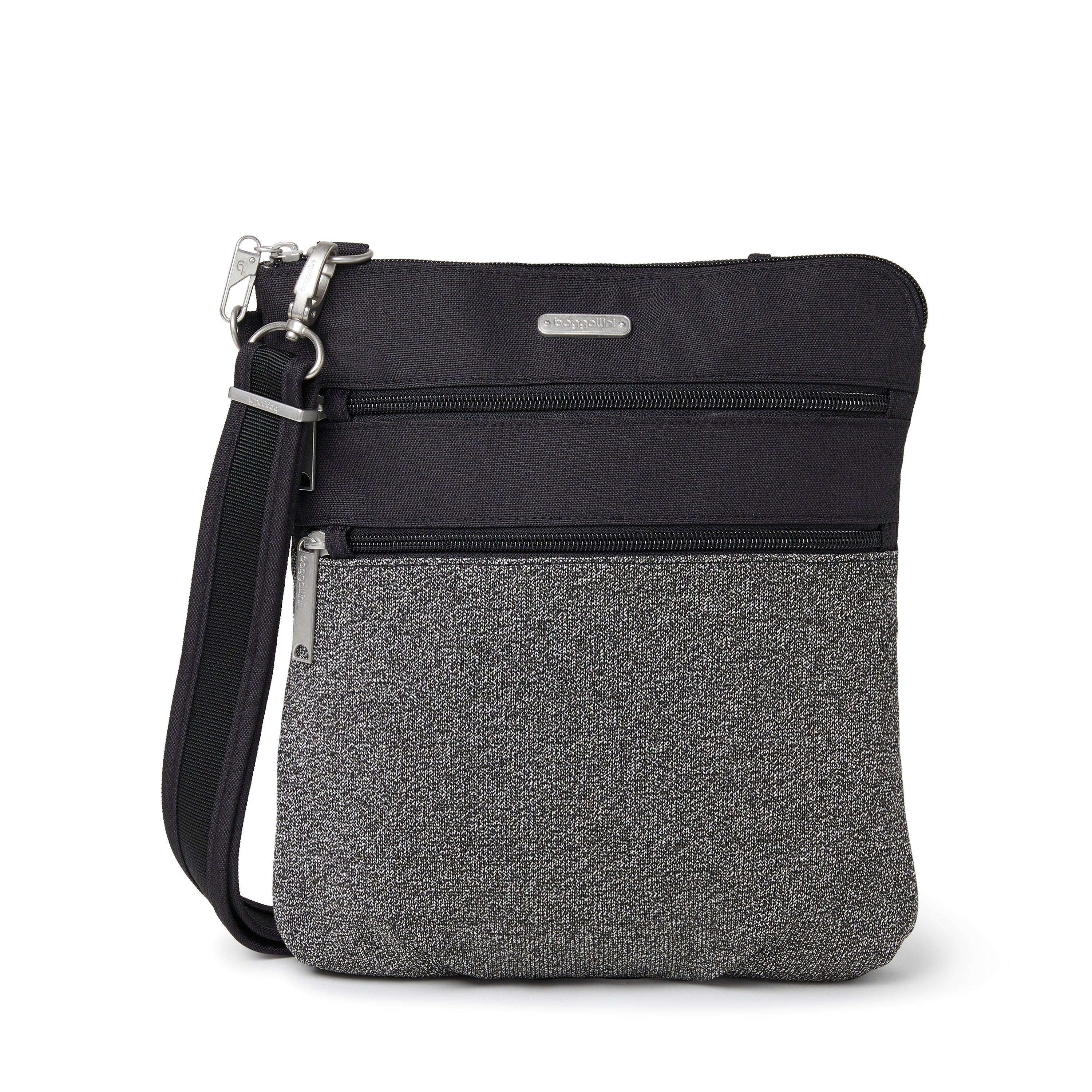 Baggallini Securtex Antitheft Large Crossbody Bag in Black Lyst