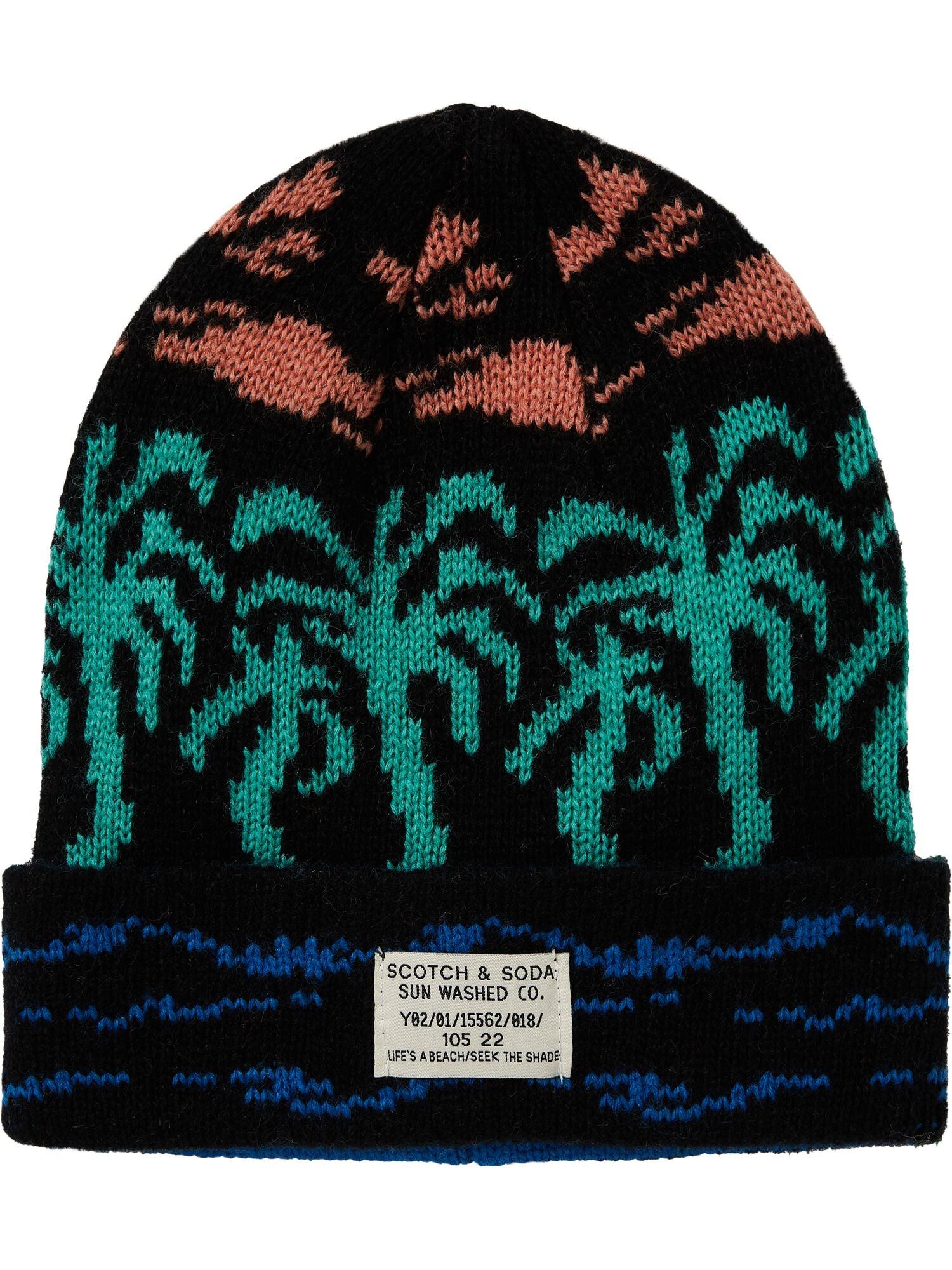 Jet Forkæle Panda Scotch & Soda Rib Knitted Beanie in Green for Men | Lyst