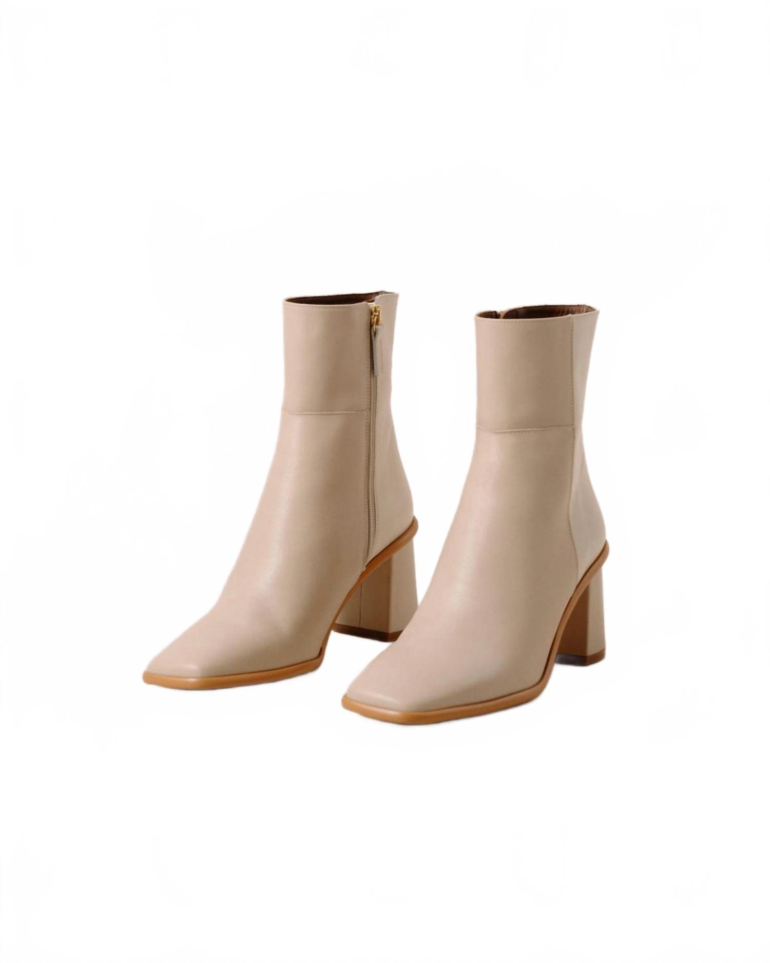 Alohas West Ankle Boots in Natural Lyst