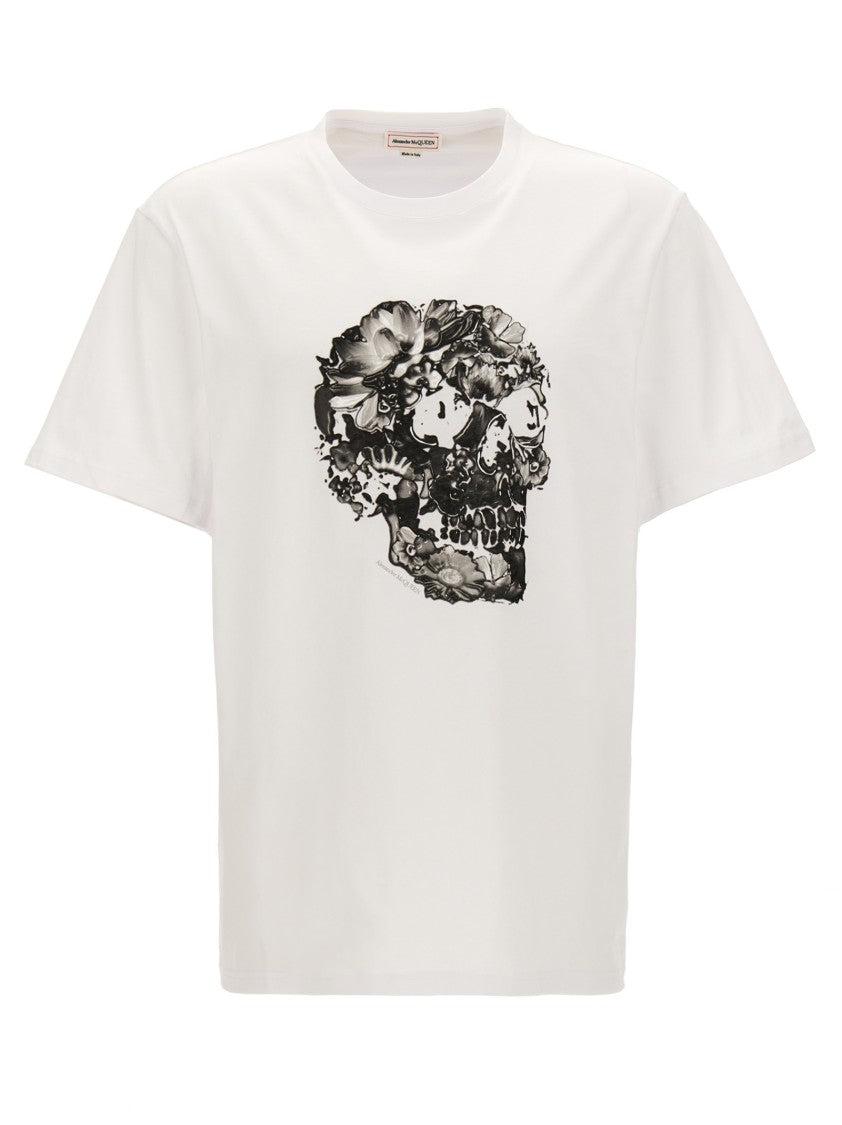 ALEXANDER MCQUEEN｜SHORT-SLEEVED ROUND NECK T-SHIRTS (70 Alexander McQueen Skull Print T-Shirt XL