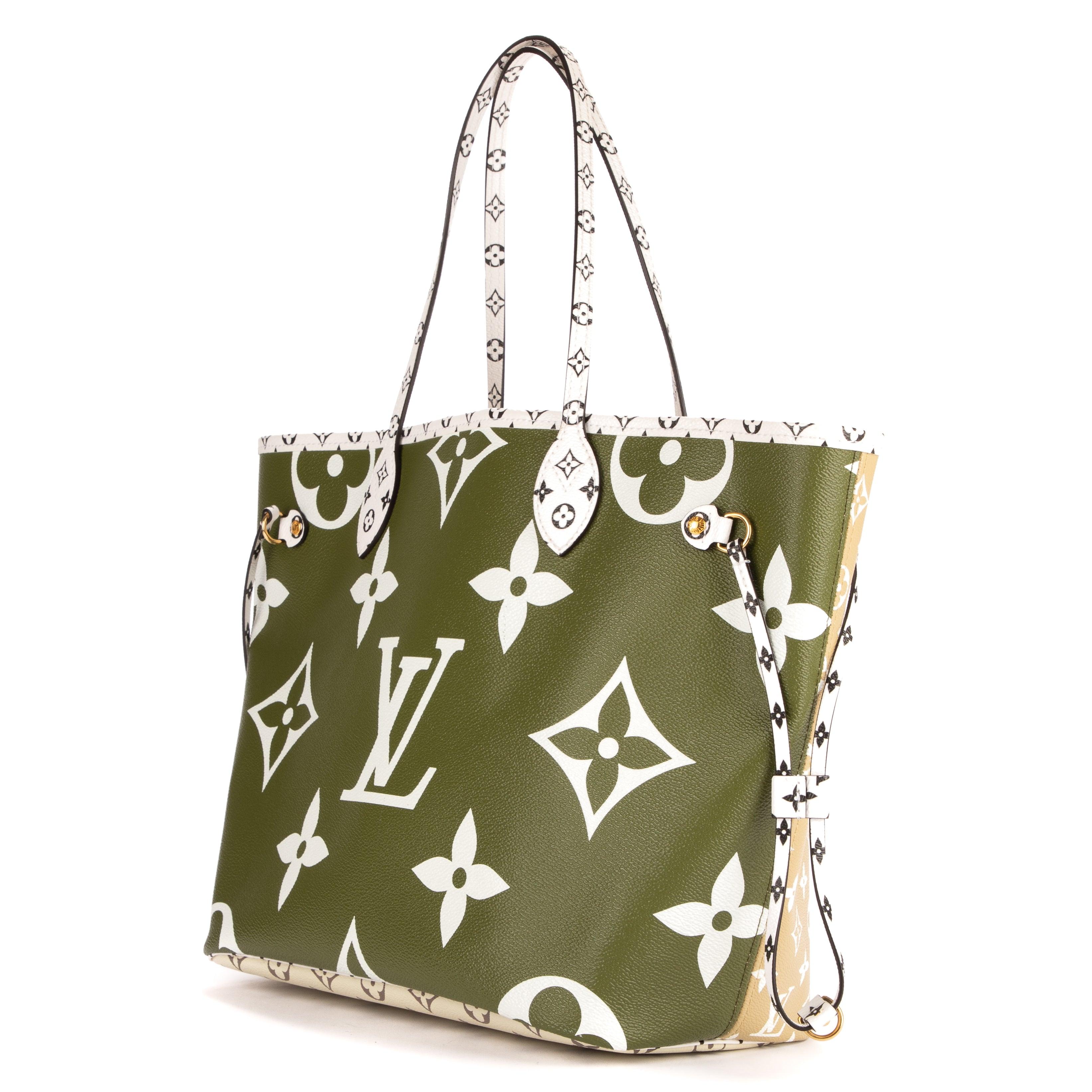 Louis Vuitton Neverfull in Green