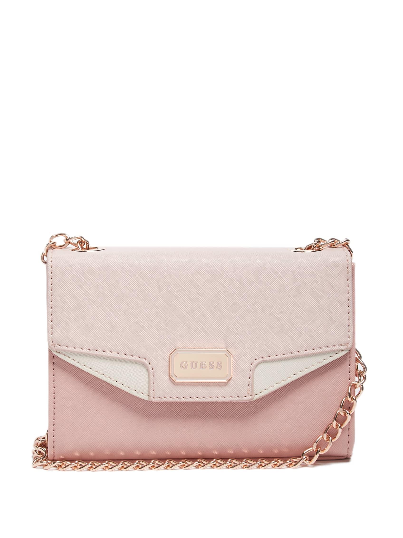 Guess Factory Nora Wallet-on-a-string in Pink | Lyst
