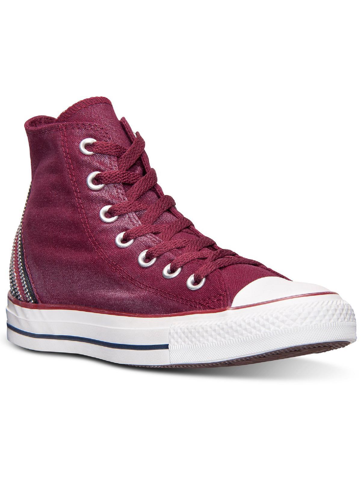 Converse Chuck Taylor All Star Tri-zip Sparkle Wash Canvas High Top Casual  And Fashion Sneakers in Purple | Lyst
