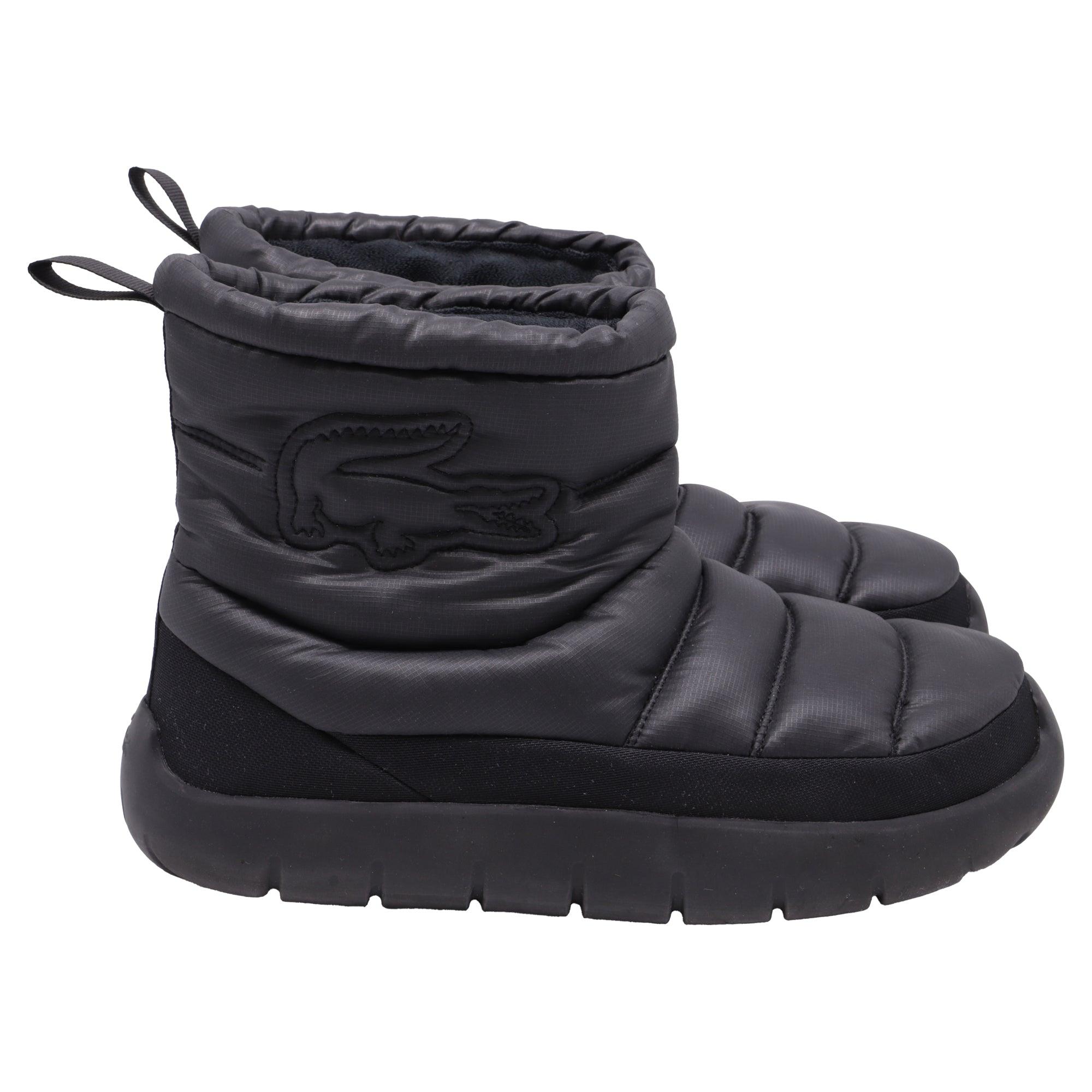 Lacoste Live Keston Black Leather Casual Boots NWT Lacoste Black Leather Upper Boots for Men for Sale | Shop  main image 2