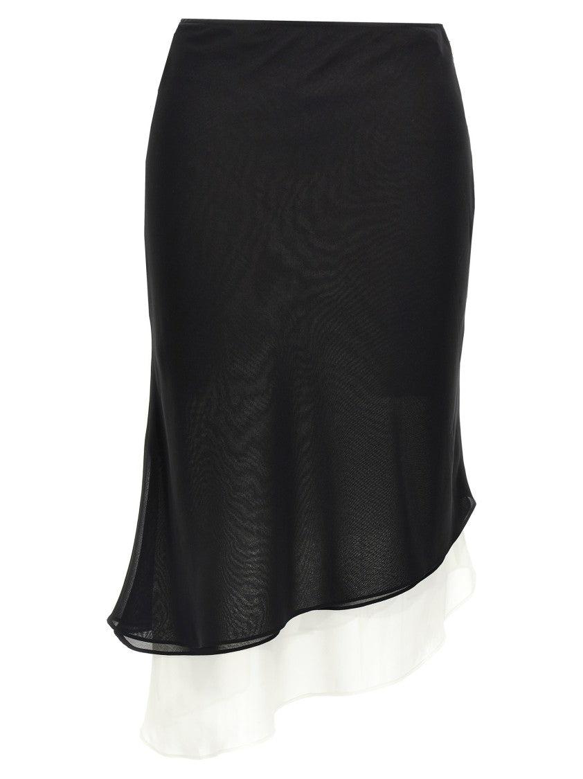 【関税&送料込】Rotate Birger Christensen Cream Skirt With F Rotate Beaded Mini Skirt - Beige – The Frankie Shop