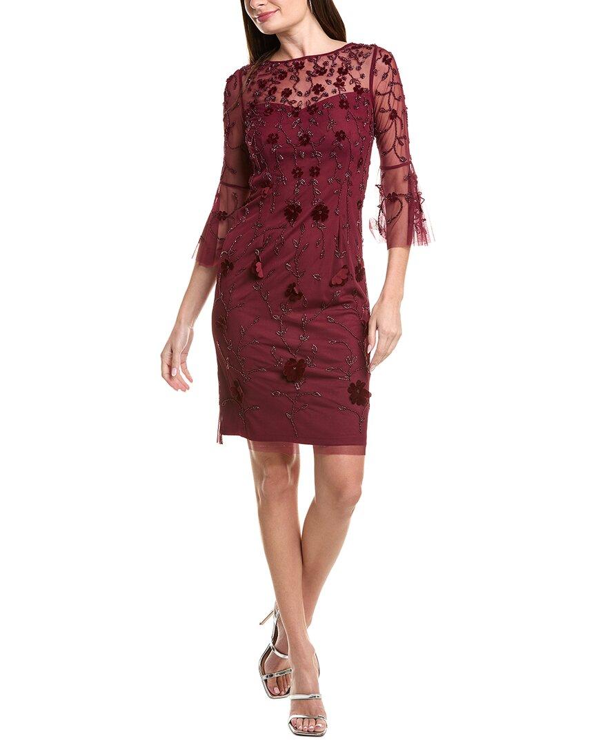 adrianna papell brown velvet dress Adrianna Papell Platinum Bridesmaid Dress Style 40109 main image 0