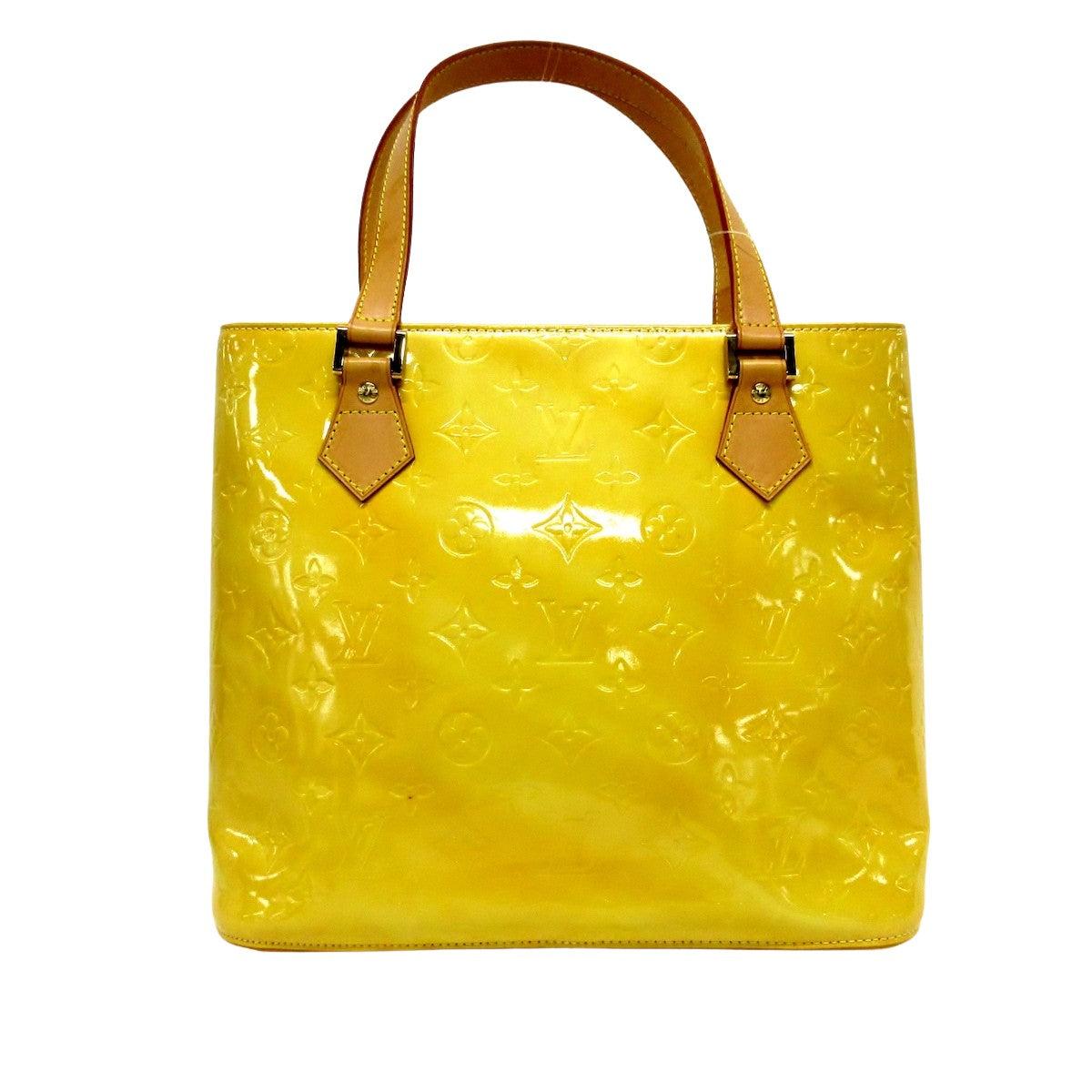 Louis Vuitton Thompson Street Yellow Patent Leather Shoulder Bag (Pre-Owned)