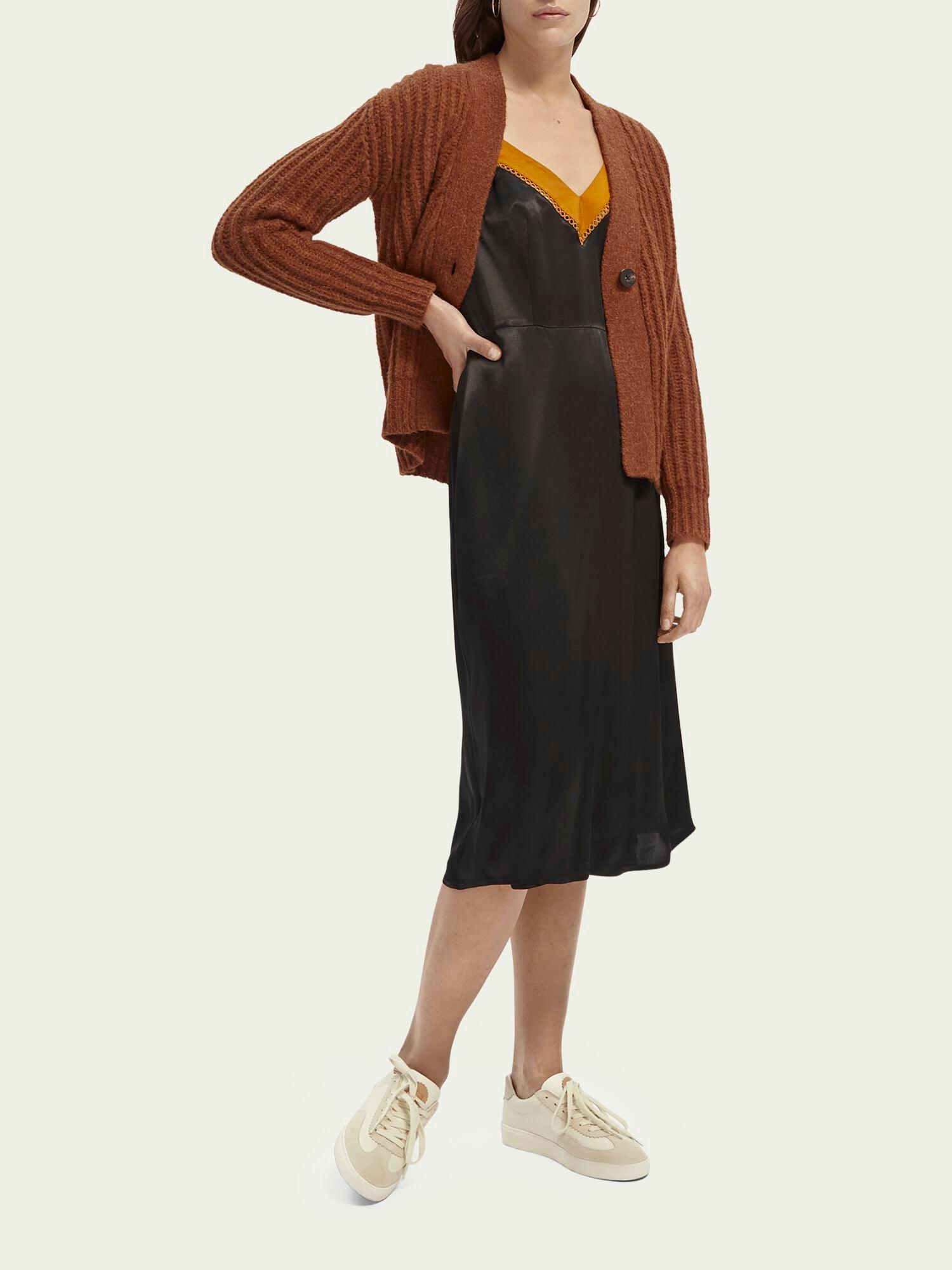 驚きの値段 Scotch Soda スコッチアンドソーダ Midi Wrap Detail Slip Scotch Soda ワンピース ワンピース ワンピース オールインワン 12 360 Www Cepeige Org