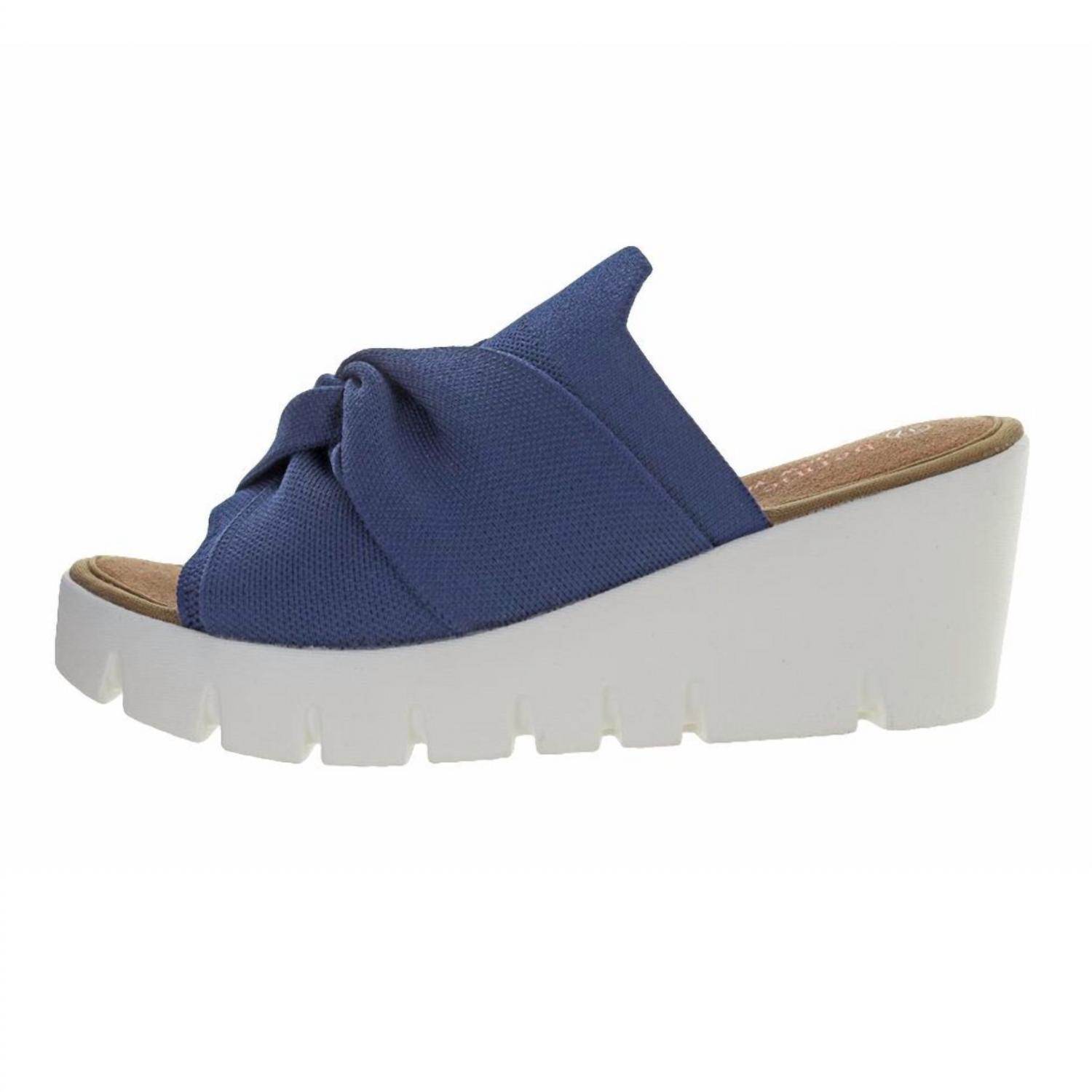 Sandales Bernie Mev Femme - Taille 7 - Métallisé Irisé - Bout Ouvert - Talon Bas 1.5 Pouces - Décontracté
