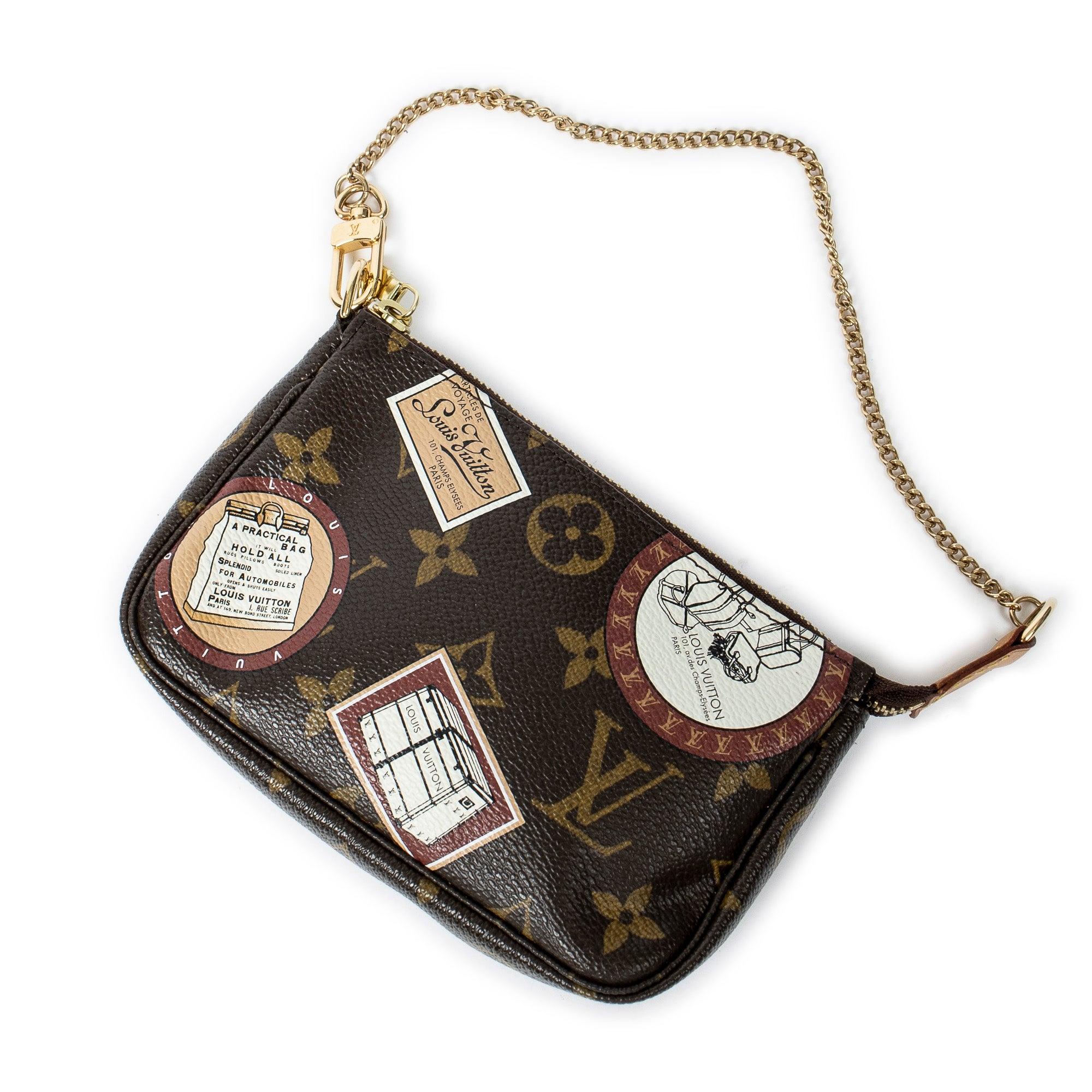 Louis Vuitton Damier Ebene Mini Pochette Accessories - A World Of
