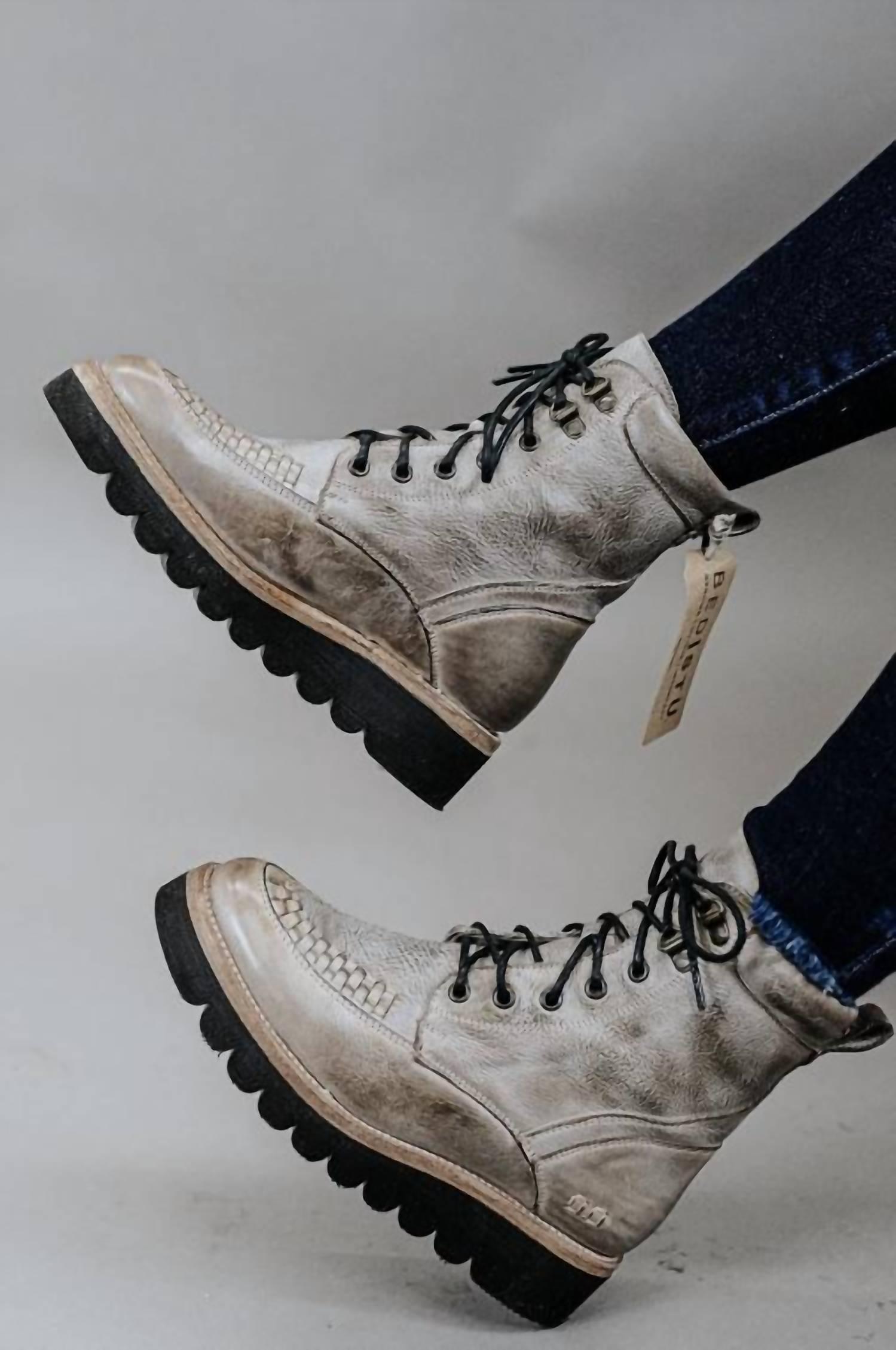 Bed Stu Elisha Boots I in Gray Lyst