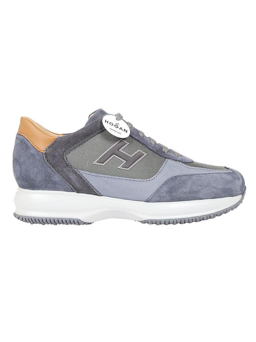 スニーカー Hogan Grey Laminated Suede Interactive Sneakers Hogan Interactive Sneakers for Men - Up to 57% off | Lyst