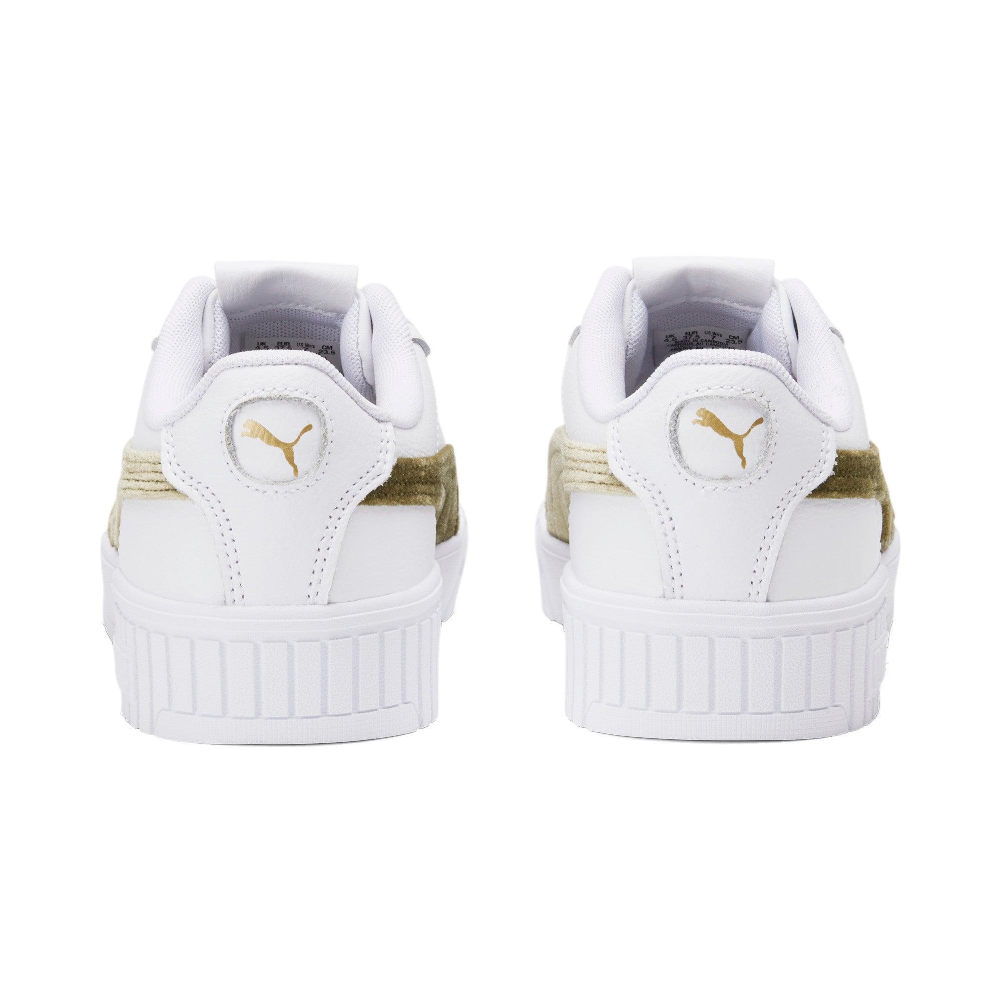PUMA Carina 2.0 Velvet Sneakers in White | Lyst