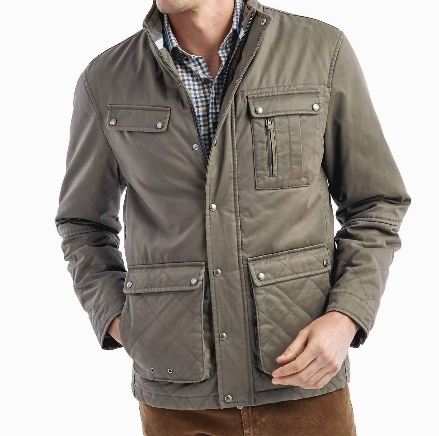 Johnnieo Men's Norton Utility Jacket in Gray for Men Lyst
