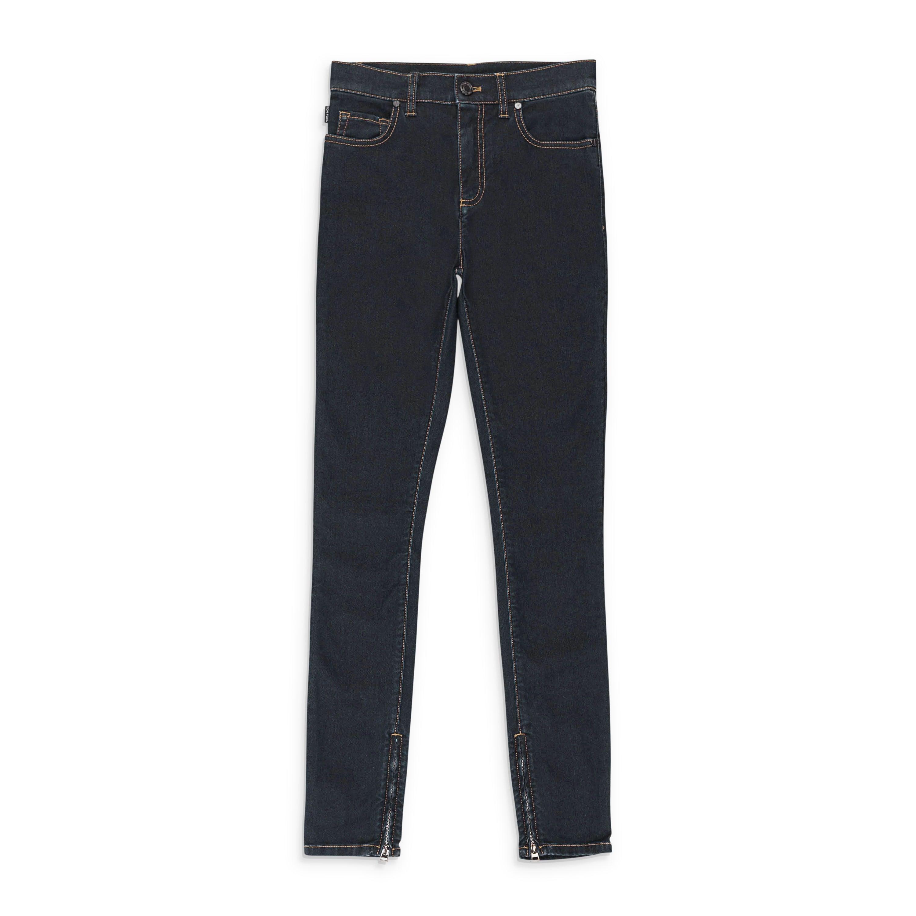 デニム・ジーパン TOM FORD Woman Jeans Black PAD119DEX224 LB999 Tom Ford - Jeans for Woman - Black - PAD119DEX224-LB999