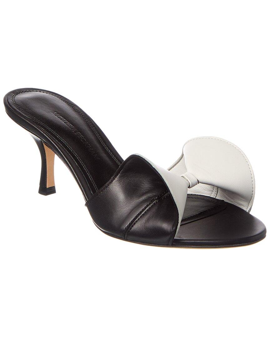 サンダル・ミュール Victoria Beckham Cock 100Mm Harlow Sandal victoria-beckham-Brown-Raffia-