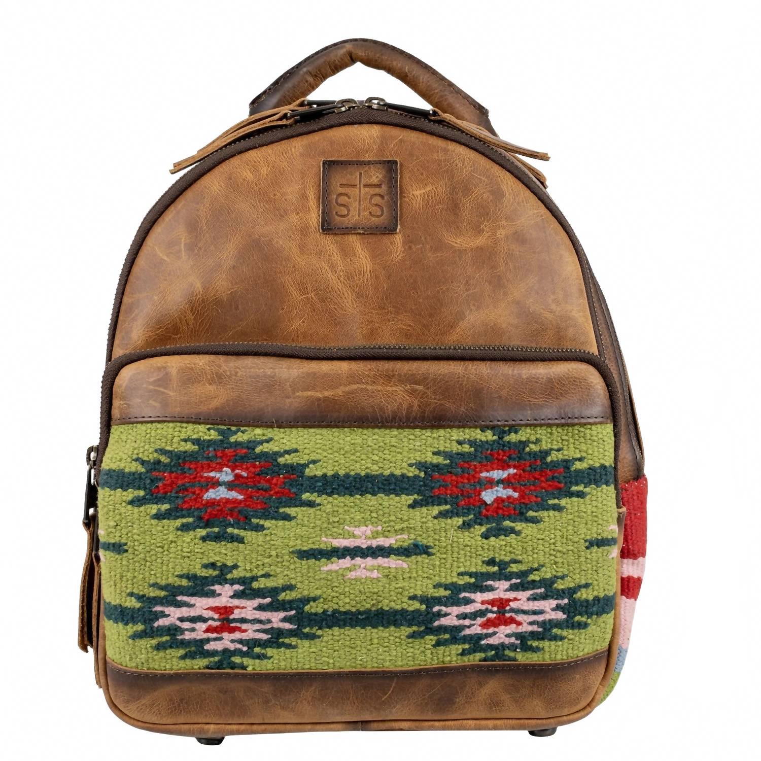 NEW STS RANCHWEAR kai backpack in brown STS Ranchwear Tucson Backpack — NRS main image 2