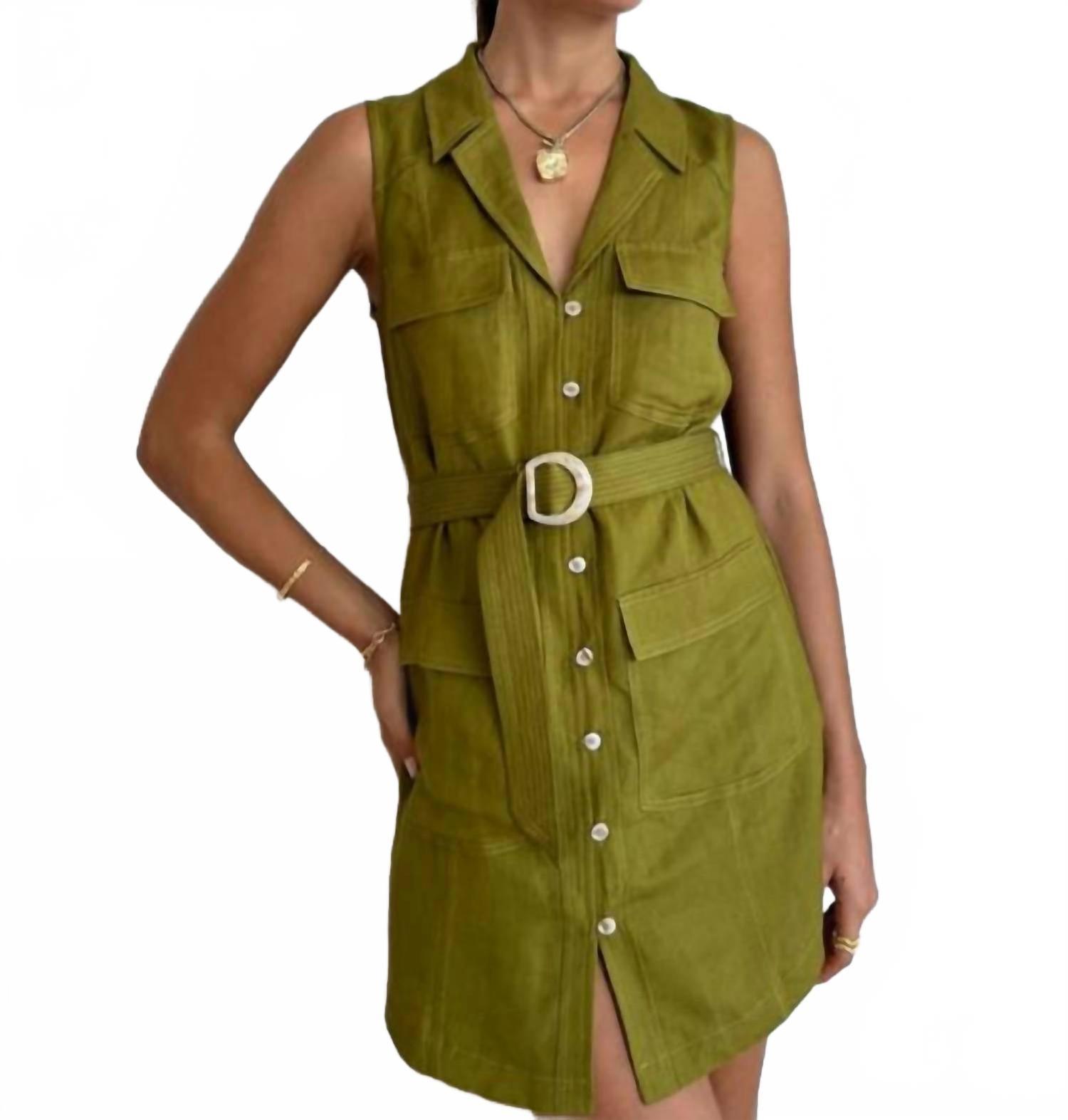 mon renn green dress Mon Renn Losas Midi Dress in Emerald Tile – Coco & Lola
