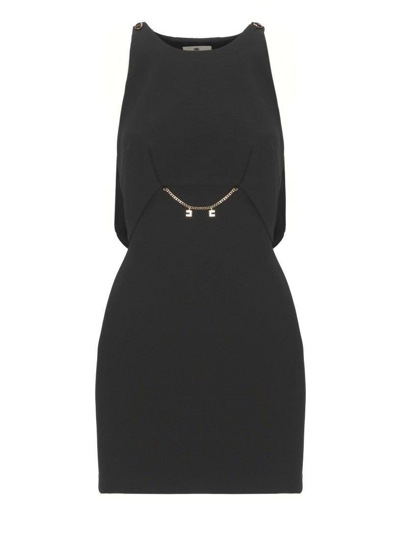 ELISABETTA FRANCHI フロントフリルミニワンピース ドレス 38 Elisabetta Franchi Mini and short dresses for Women | Online
