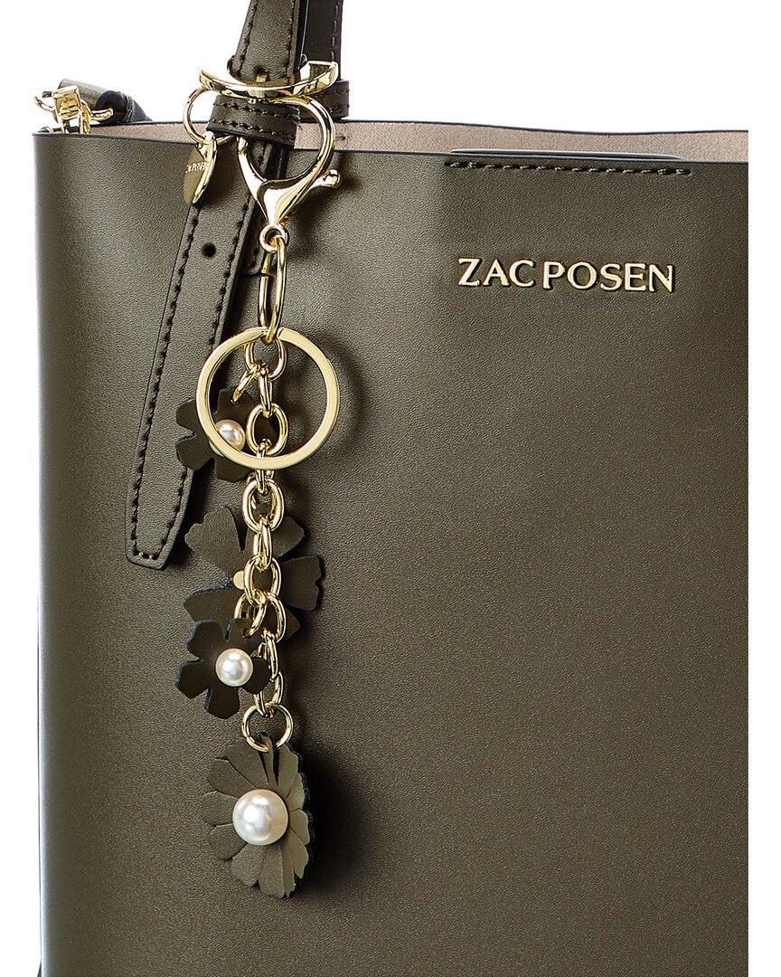 Zac Posen Zac Earthette Floral Garden Mini Chain Leather Shoulder