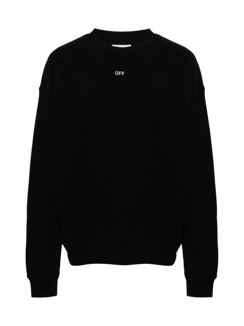 スウェット・トレーナー OFF-WHITE BLACK COTTON SWEATSHIRT Off-White c/o Virgil Abloh Sweatshirts for Men | Online Sale