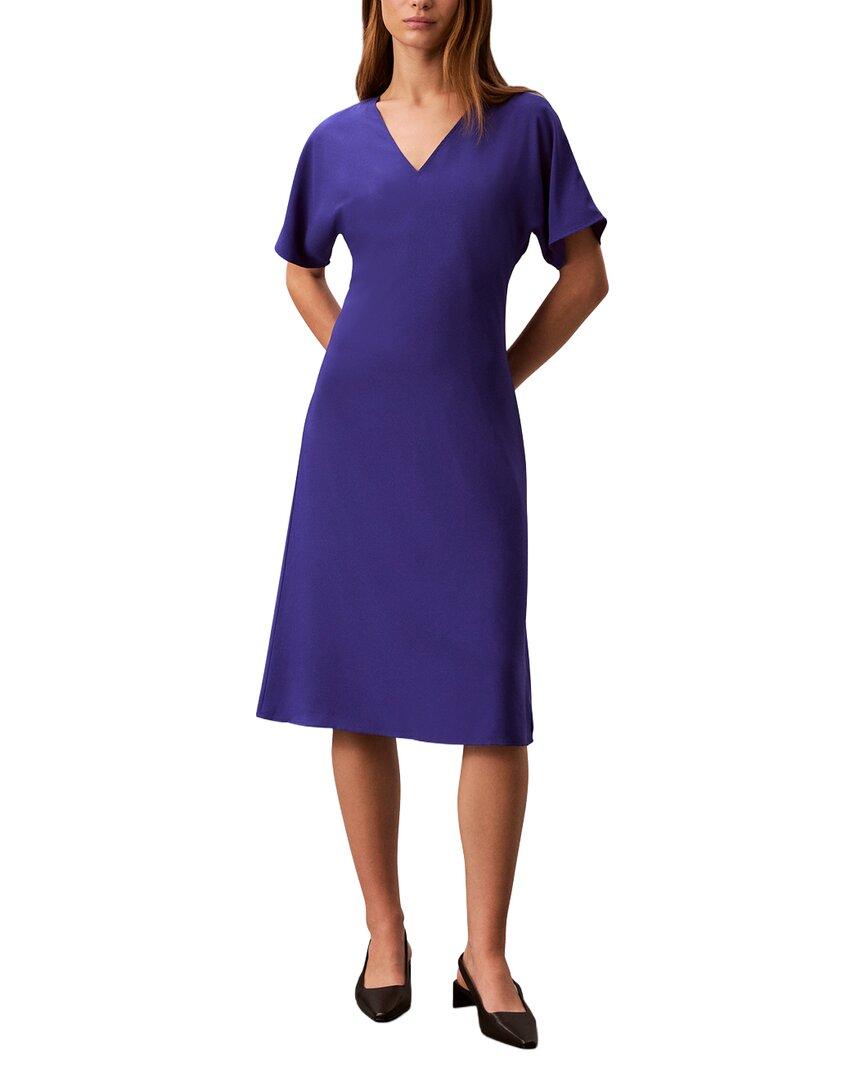 Designer Calvin Klein Blue Dresses for Women - Up to 77% off | Lyst