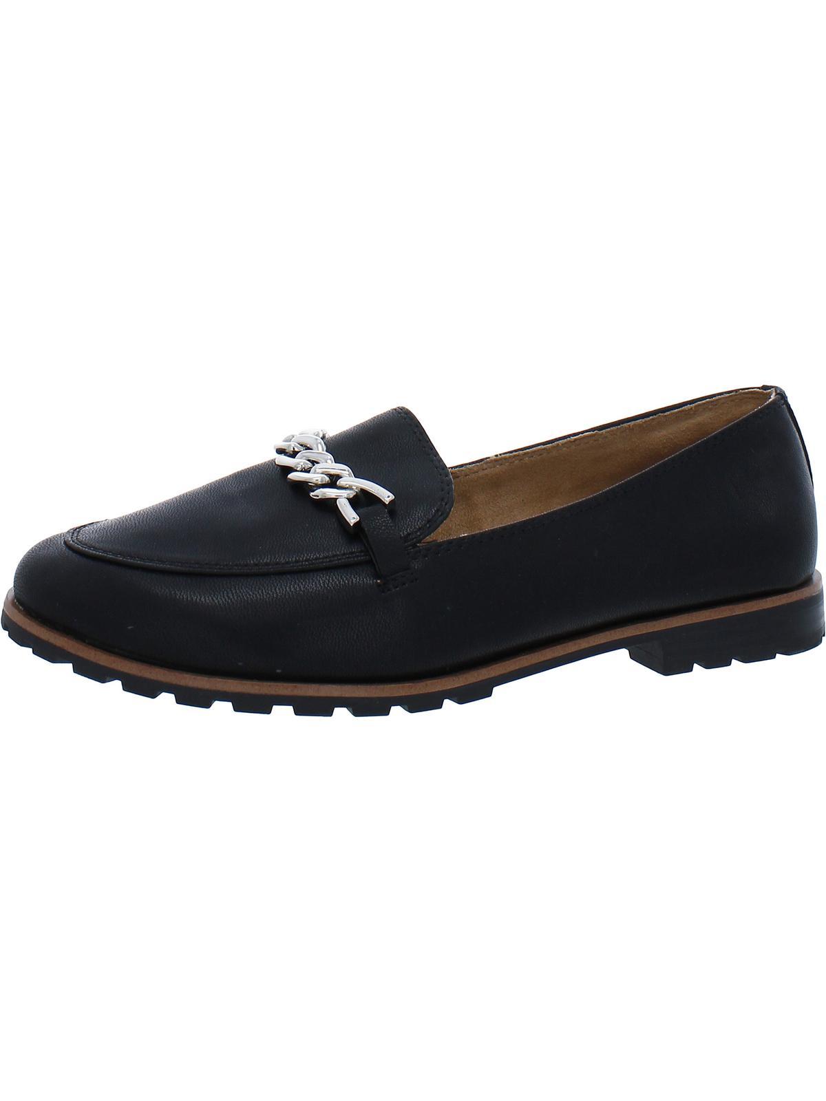 Me Too Briggs Faux Leather Slip On Loafers in Black Lyst