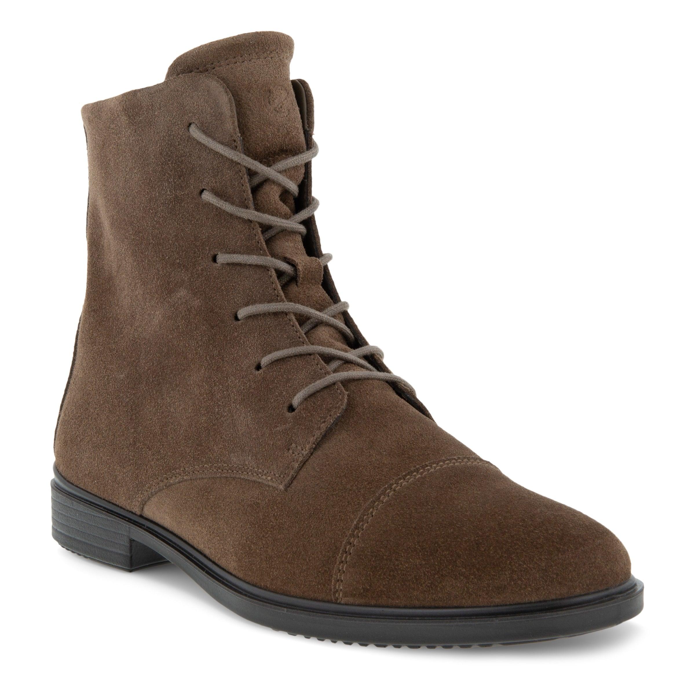 Wrap brug Spole tilbage Ecco Touch 15 B Lace-up Boot in Brown | Lyst