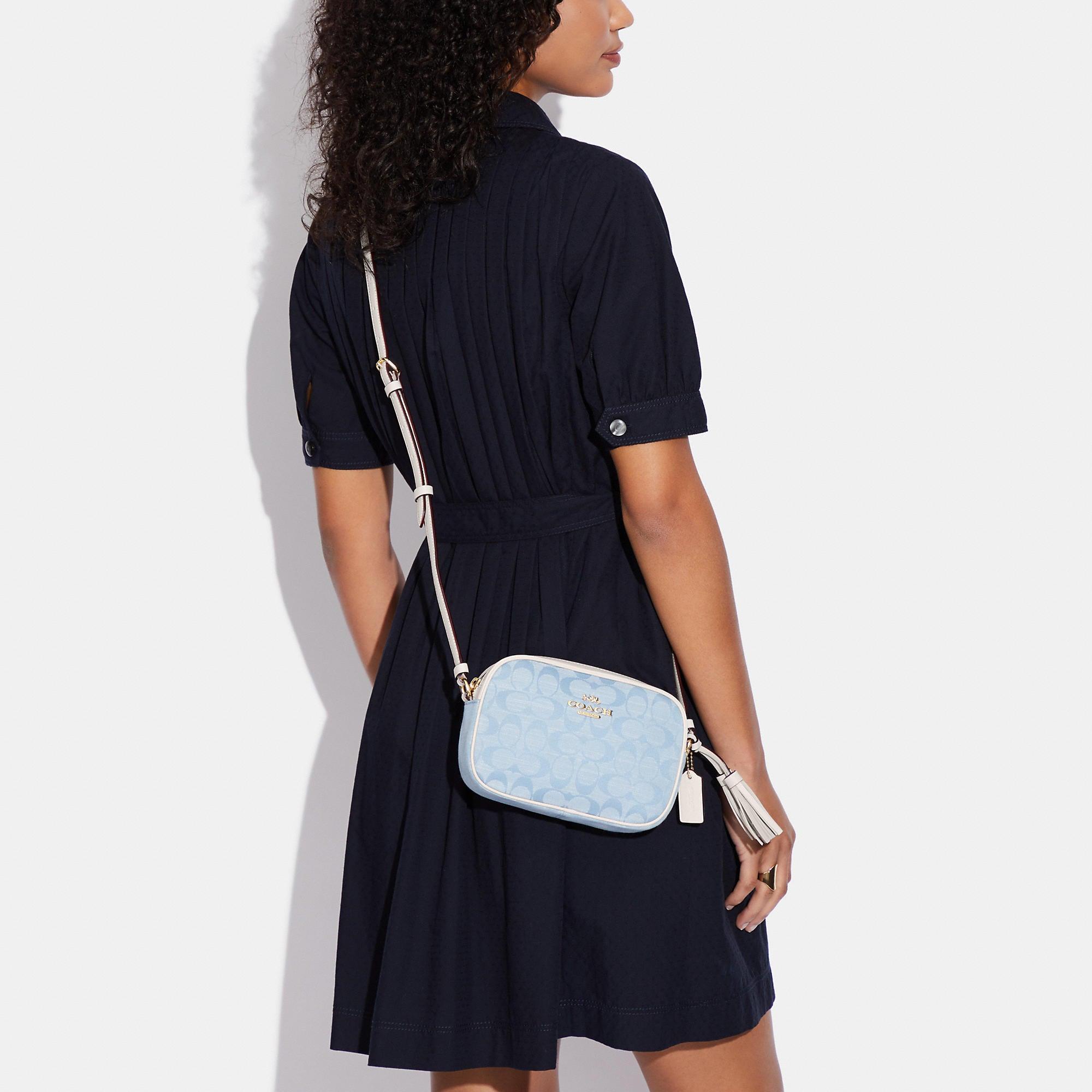 Coach Outlet Mini Jamie Camera Bag In Signature Chambray in Blue | Lyst