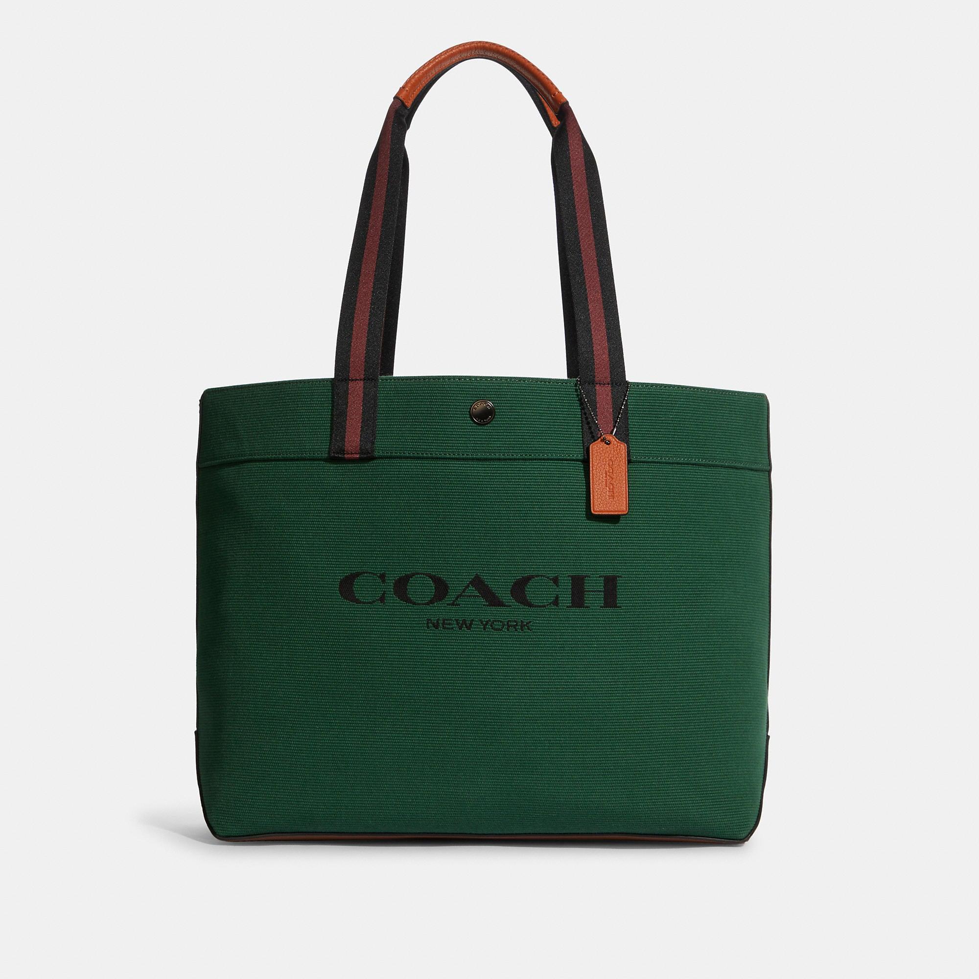 Coach Outlet Tote 38 In Colorblock in Green | Lyst