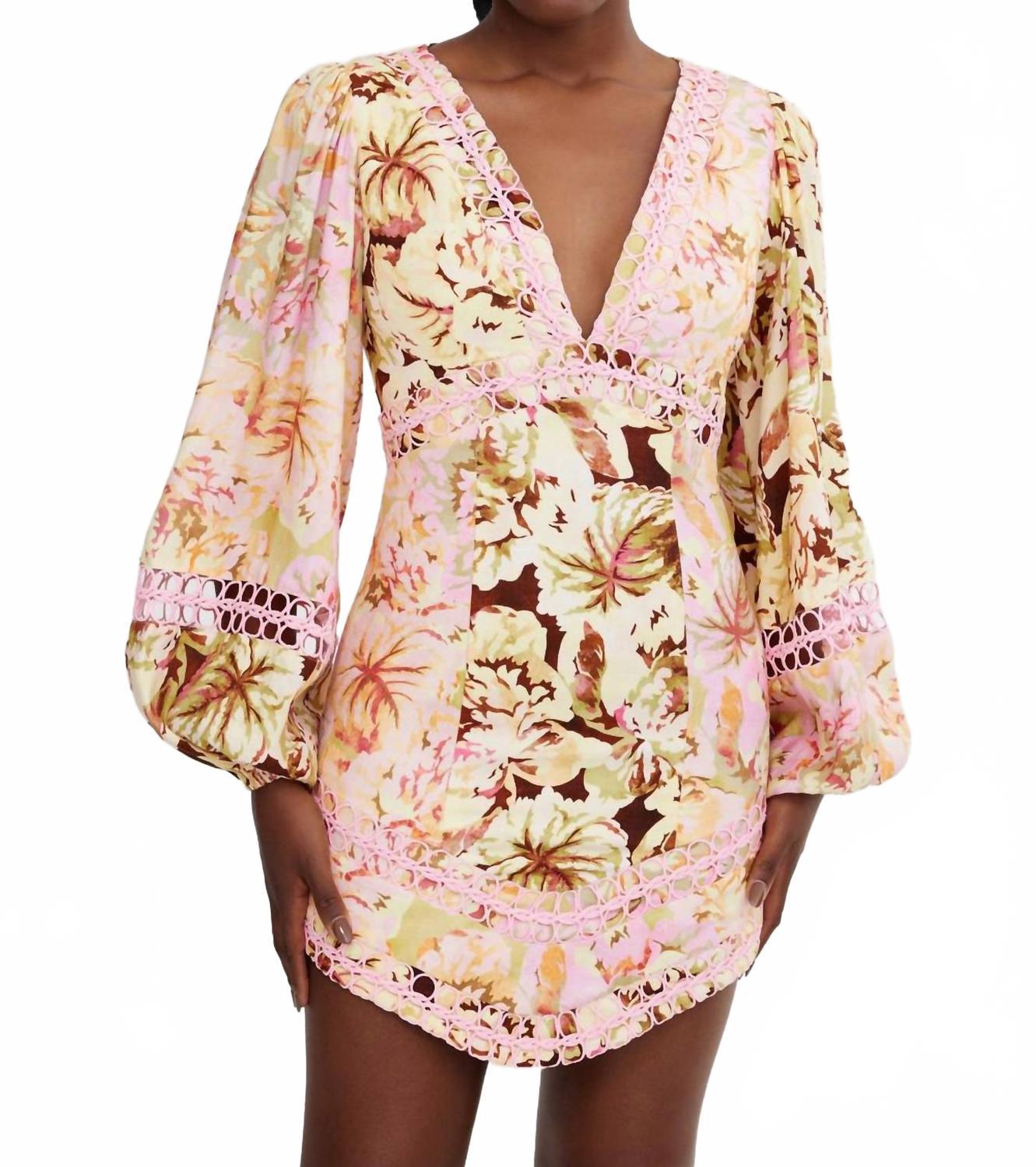 Significant Other Nicole Mini Dress in Pink | Lyst