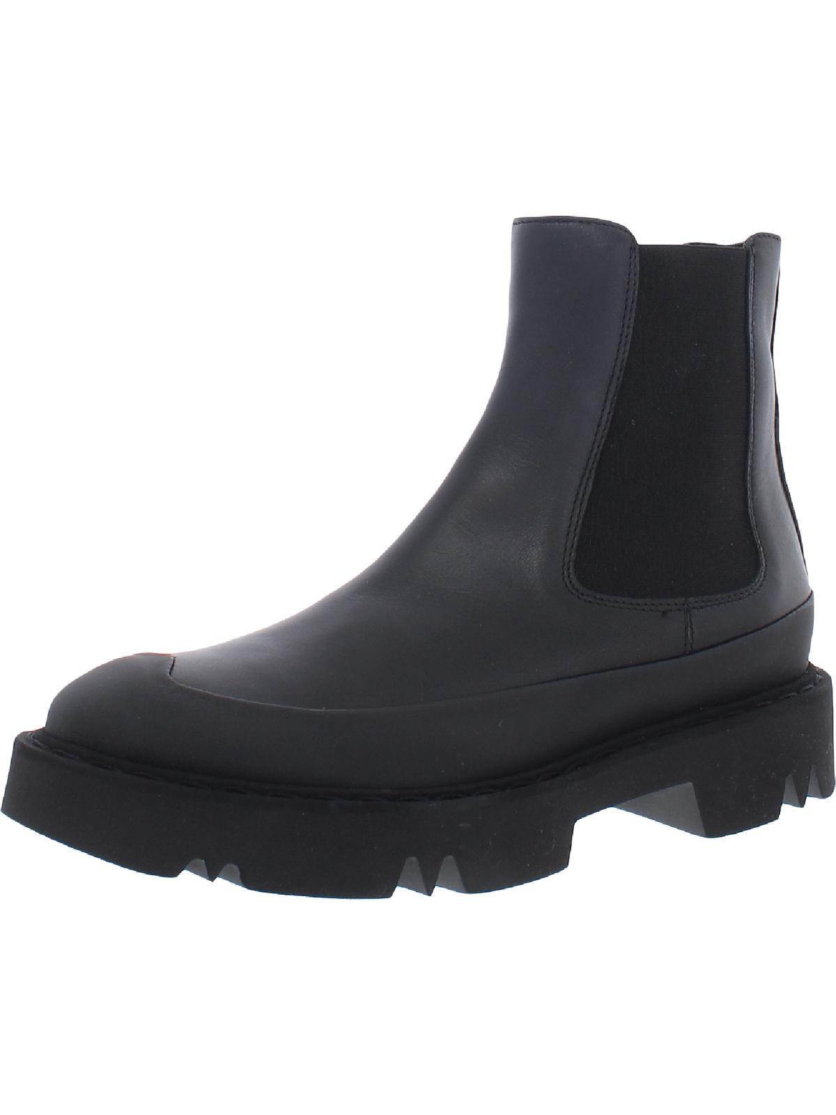 Aquatalia Holly Slip On Bootie Ankle Boots in Black Lyst