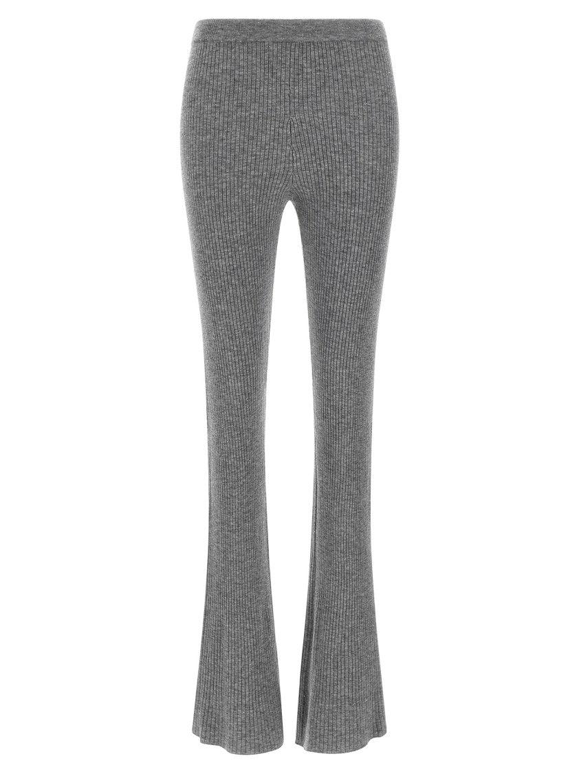 パンツ PINKO Woman Pants Grey 104008A15M I76 PINKO TROUSERS PROSPERO Woman Grey Black | Mascheroni Store